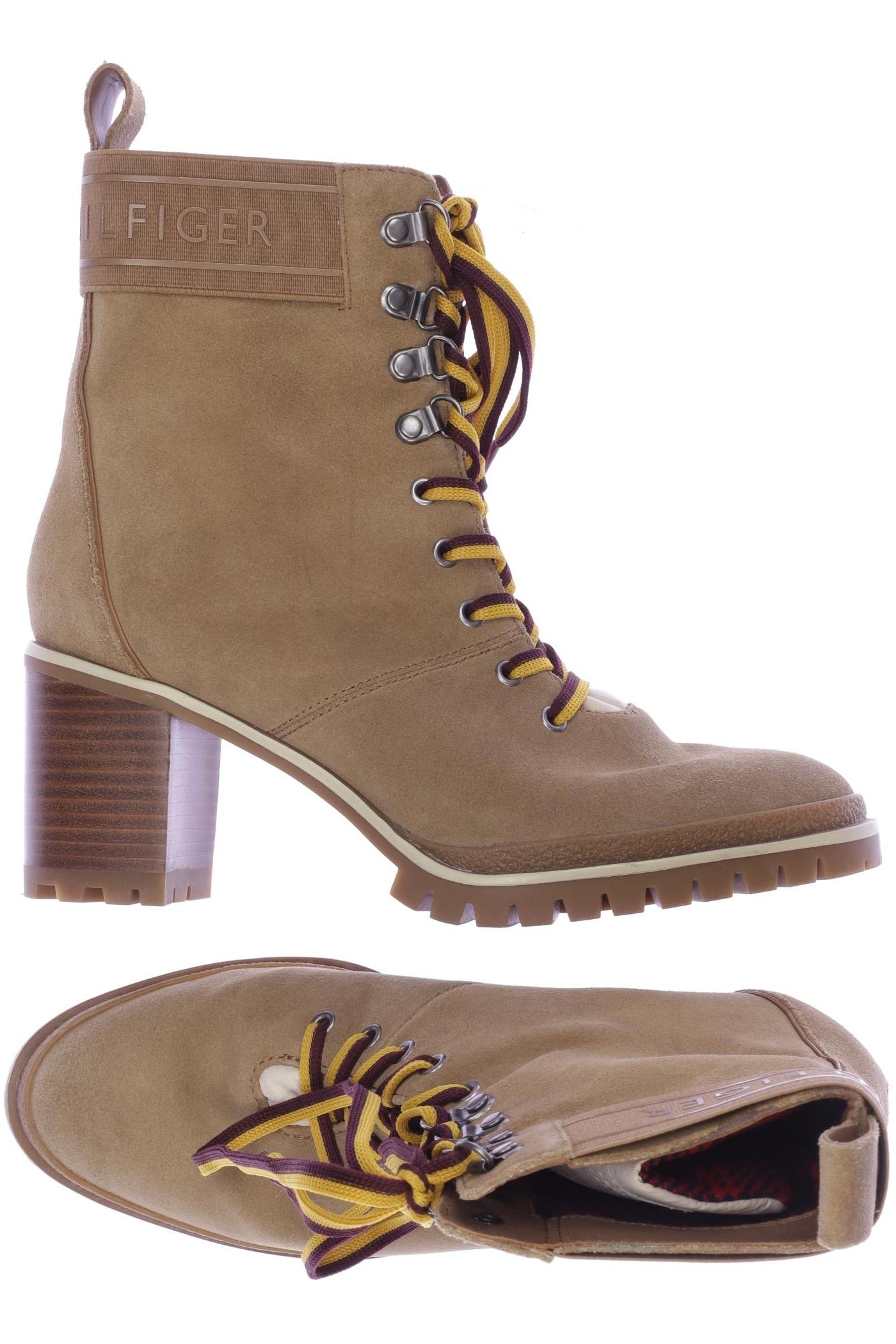 

Tommy Hilfiger Damen Stiefelette, beige, Gr. 39