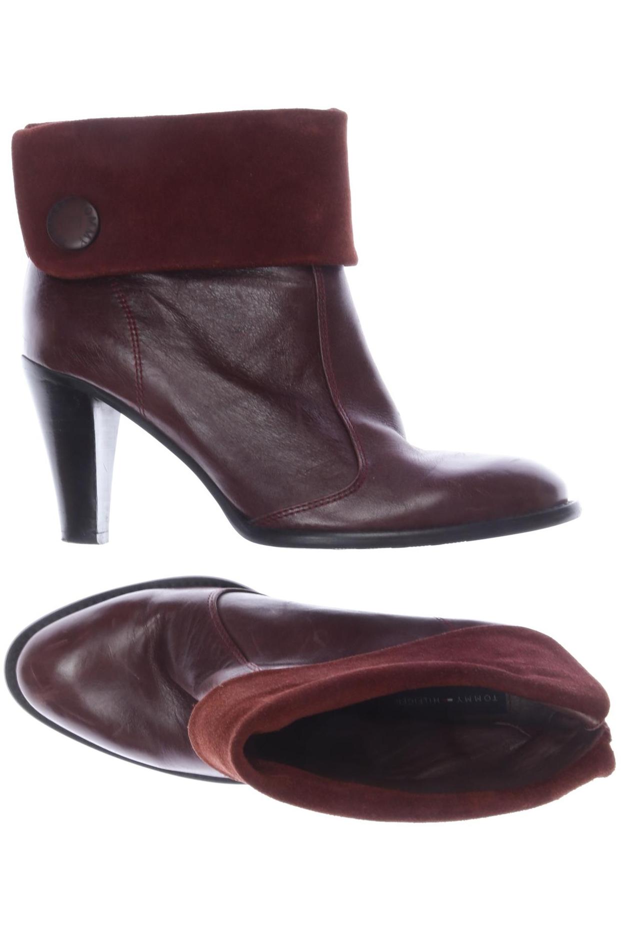 

Tommy Hilfiger Damen Stiefelette, bordeaux, Gr. 37