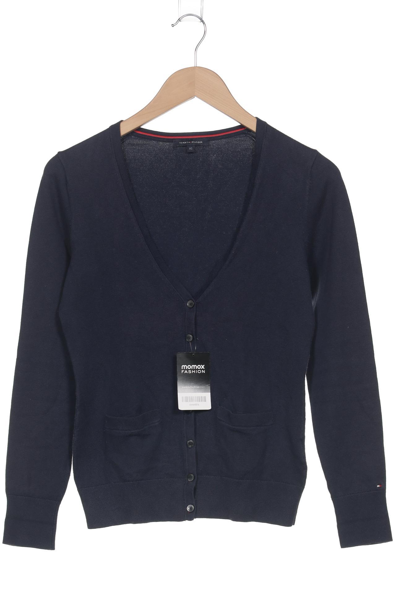 

Tommy Hilfiger Damen Strickjacke, marineblau, Gr. 34