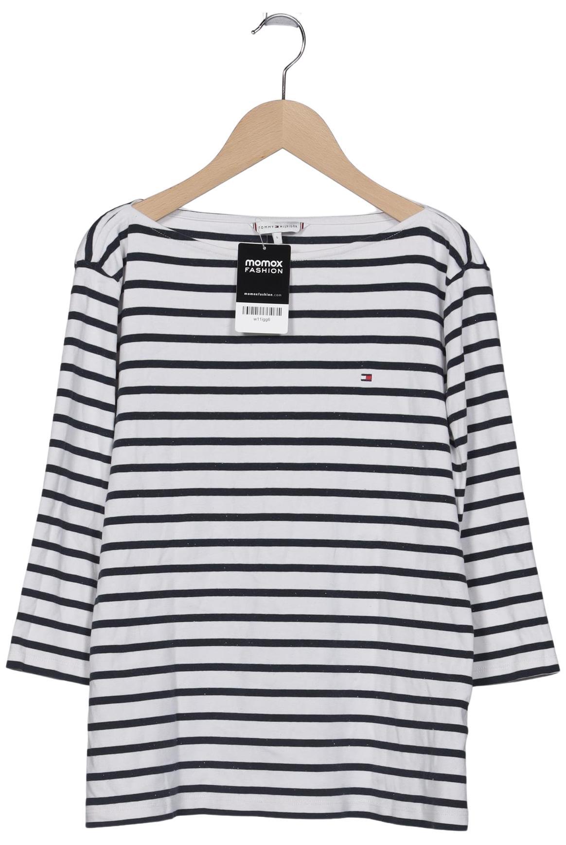 

Tommy Hilfiger Damen Langarmshirt, weiß, Gr. 42
