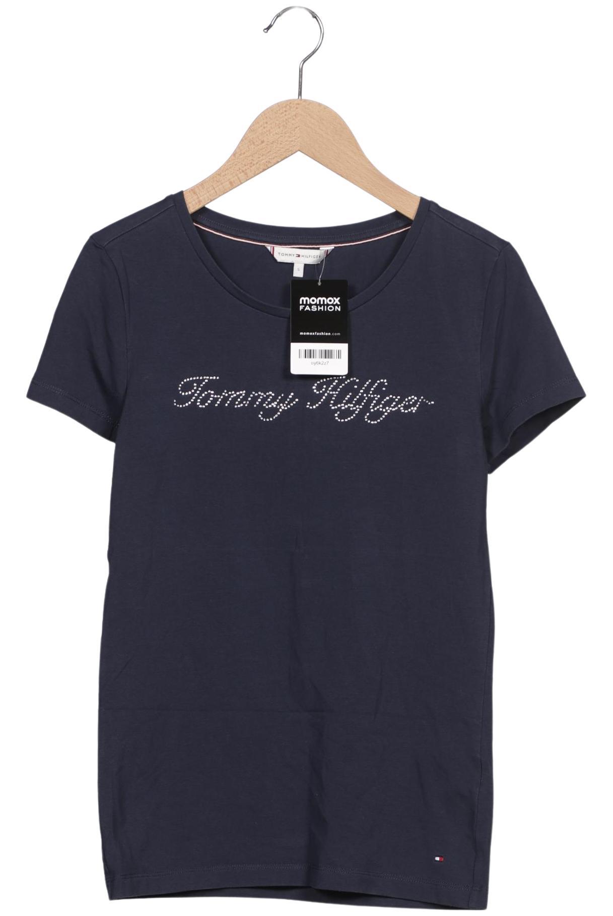 

Tommy Hilfiger Damen T-Shirt, marineblau, Gr. 36