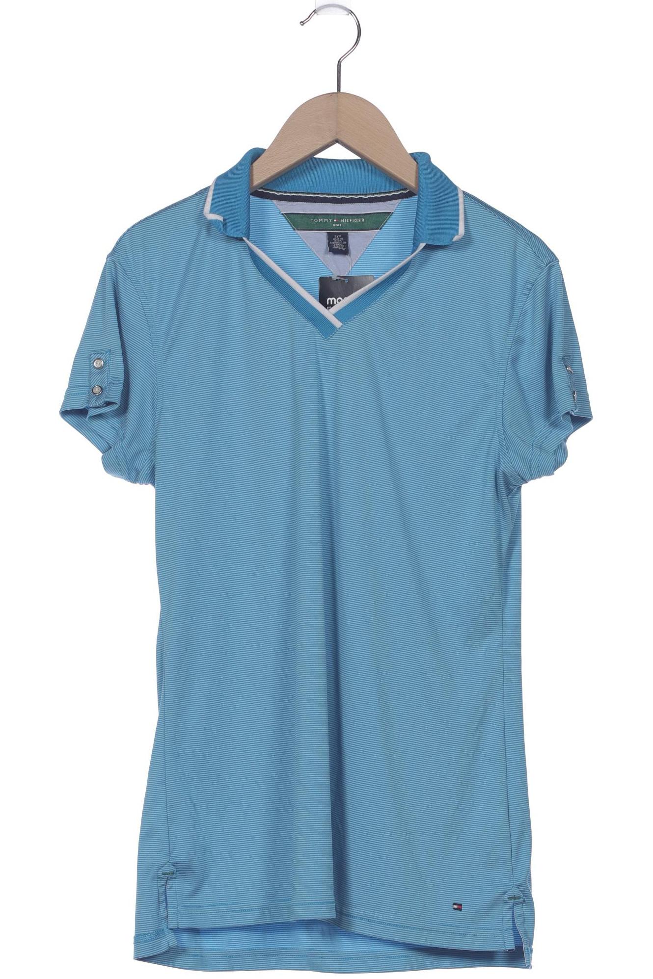 

Tommy Hilfiger Damen Poloshirt, blau, Gr. 36