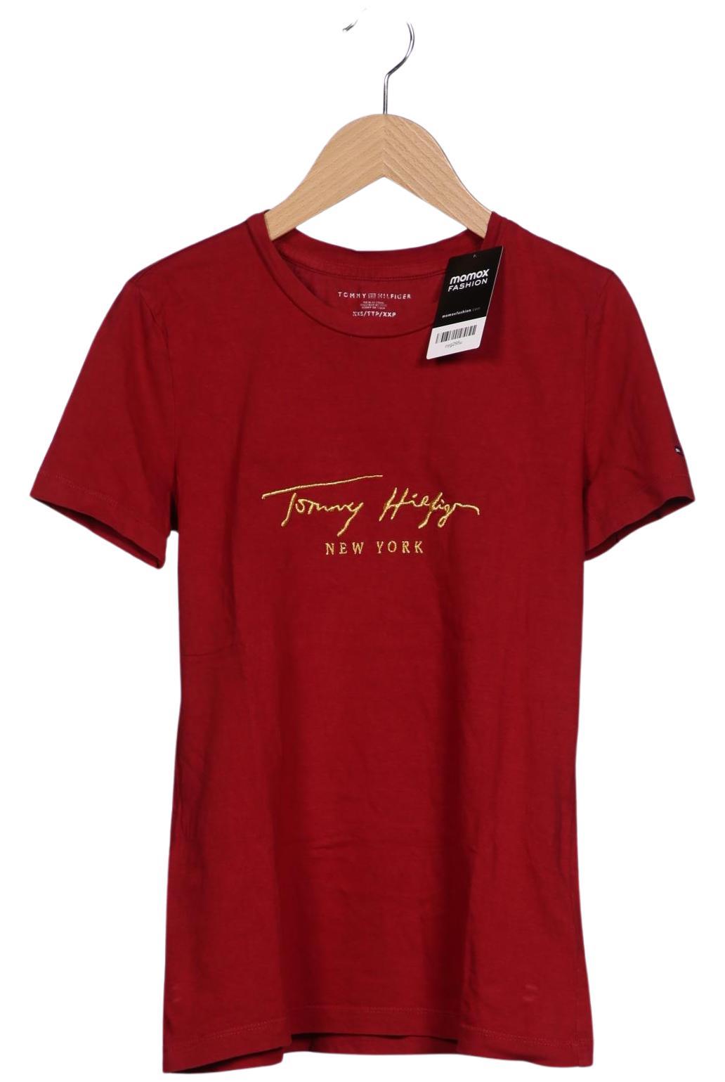 

Tommy Hilfiger Damen T-Shirt, rot, Gr. 32