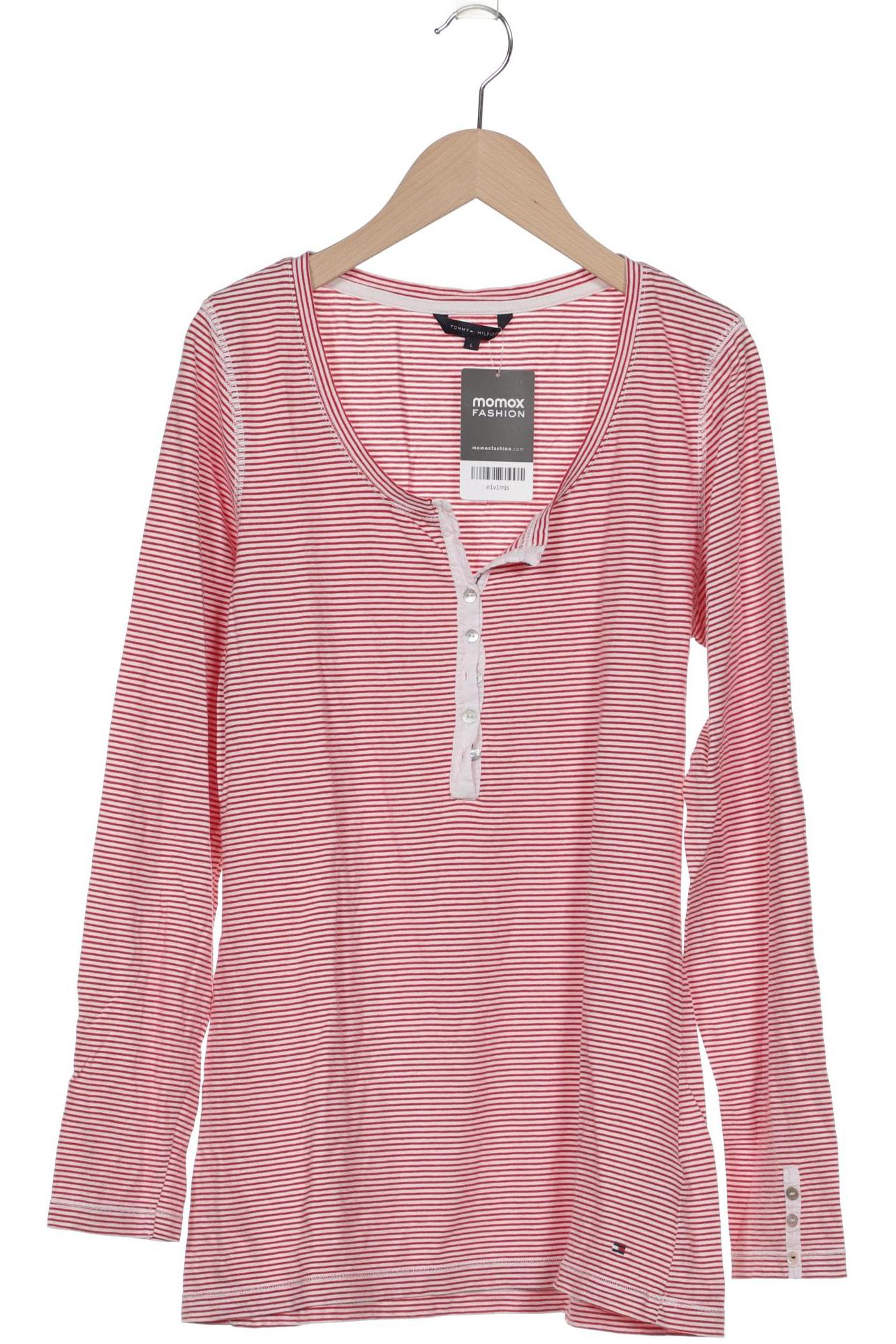 

Tommy Hilfiger Damen Langarmshirt, rot, Gr. 42