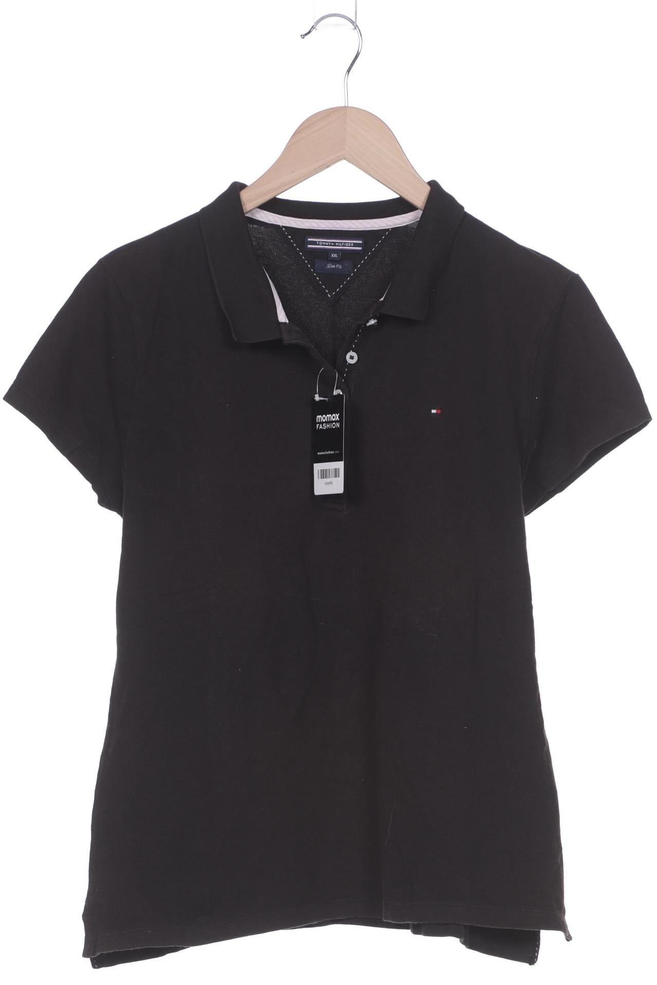 

Tommy Hilfiger Damen Poloshirt, schwarz, Gr. 46