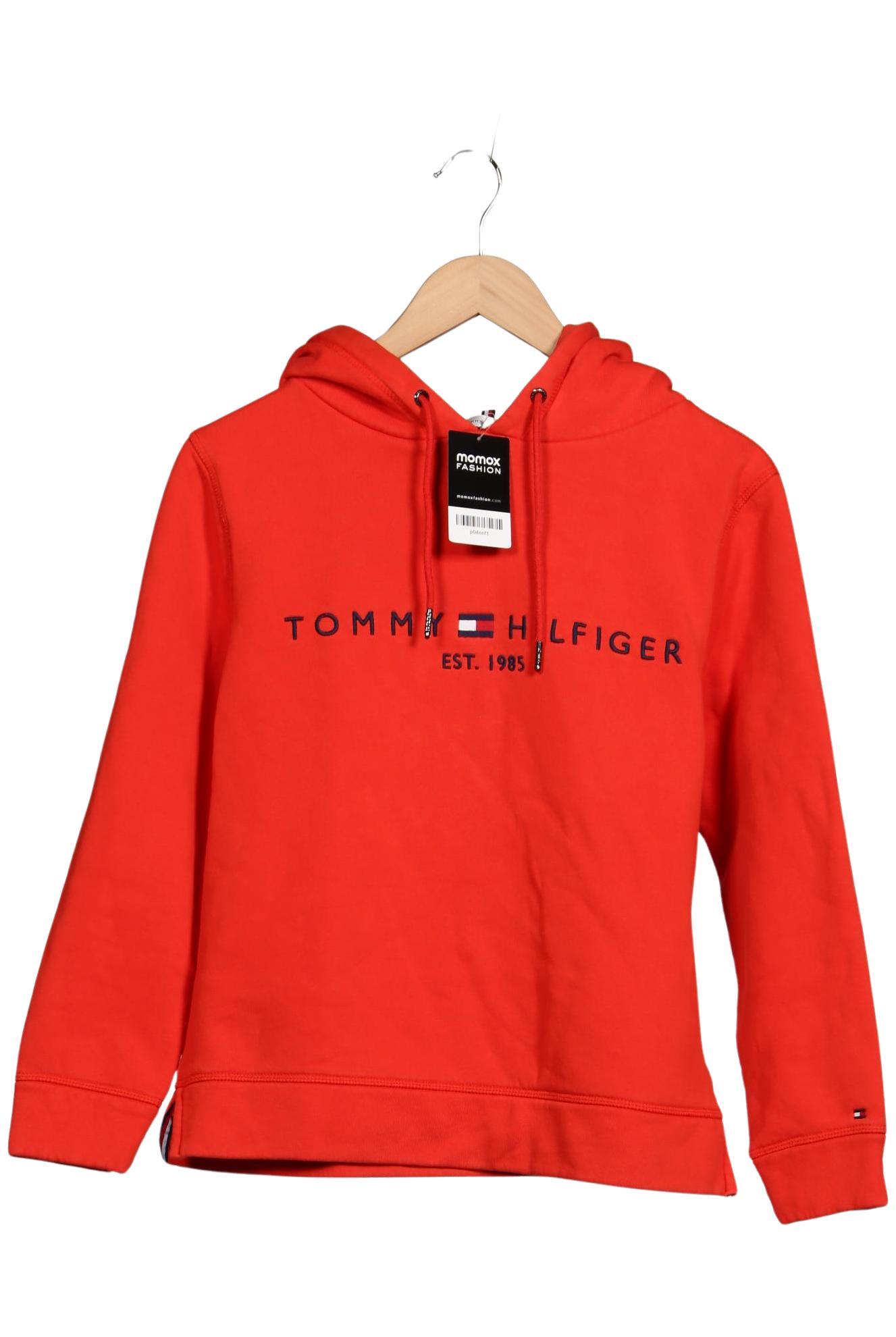 

Tommy Hilfiger Damen Kapuzenpullover, rot, Gr. 34