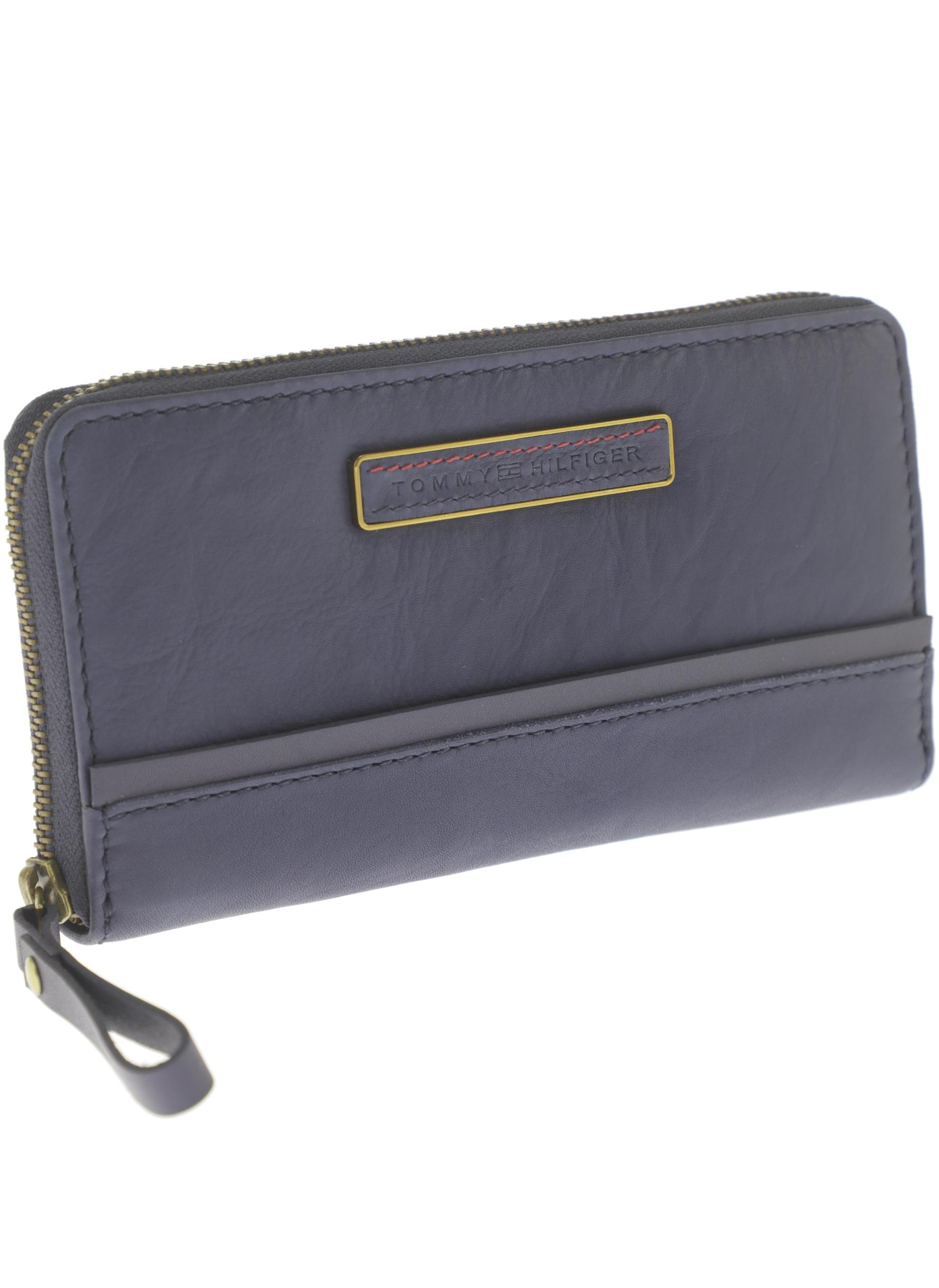 

Tommy Hilfiger Damen Portemonnaie, blau, Gr.