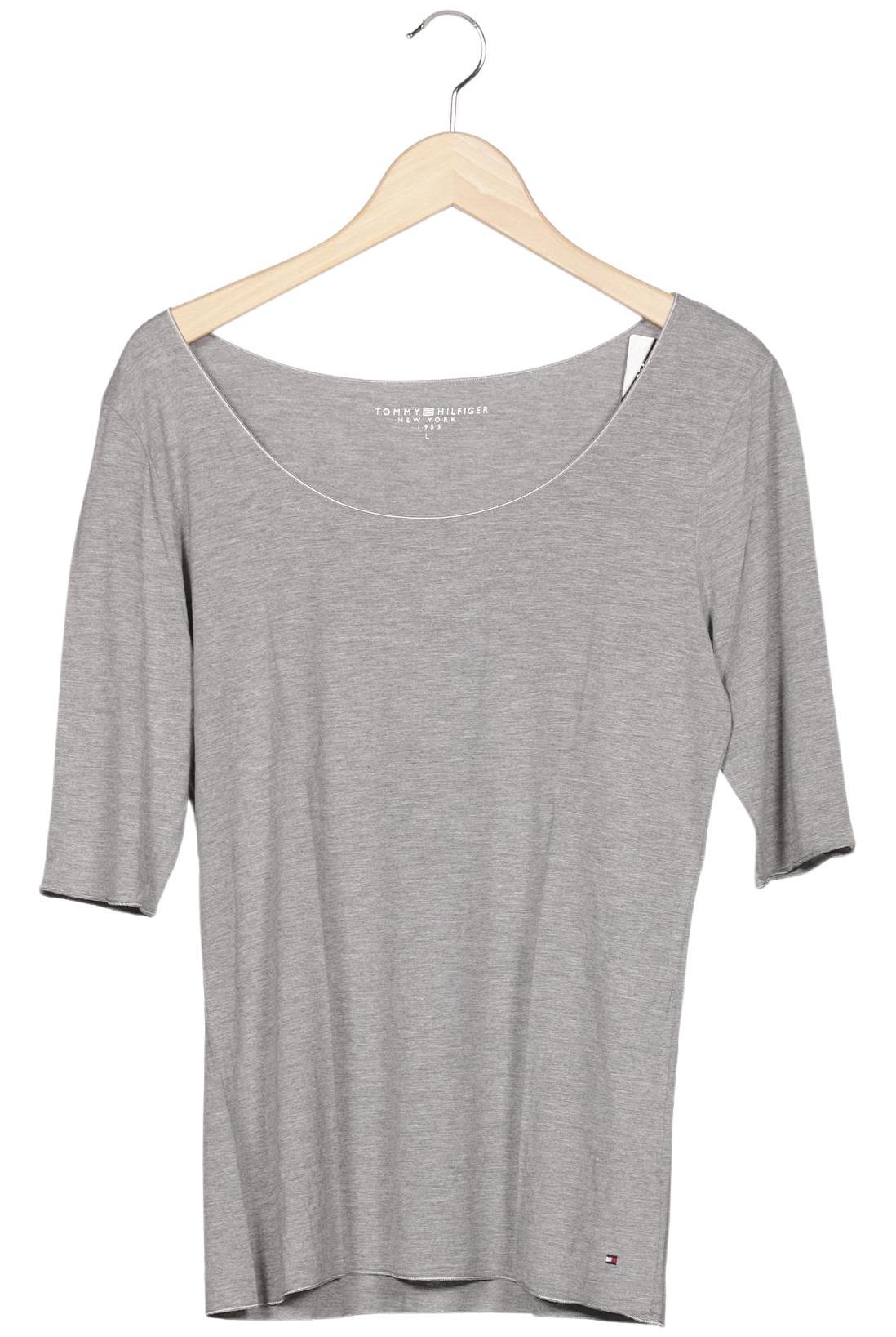 

Tommy Hilfiger Damen T-Shirt, grau, Gr. 42