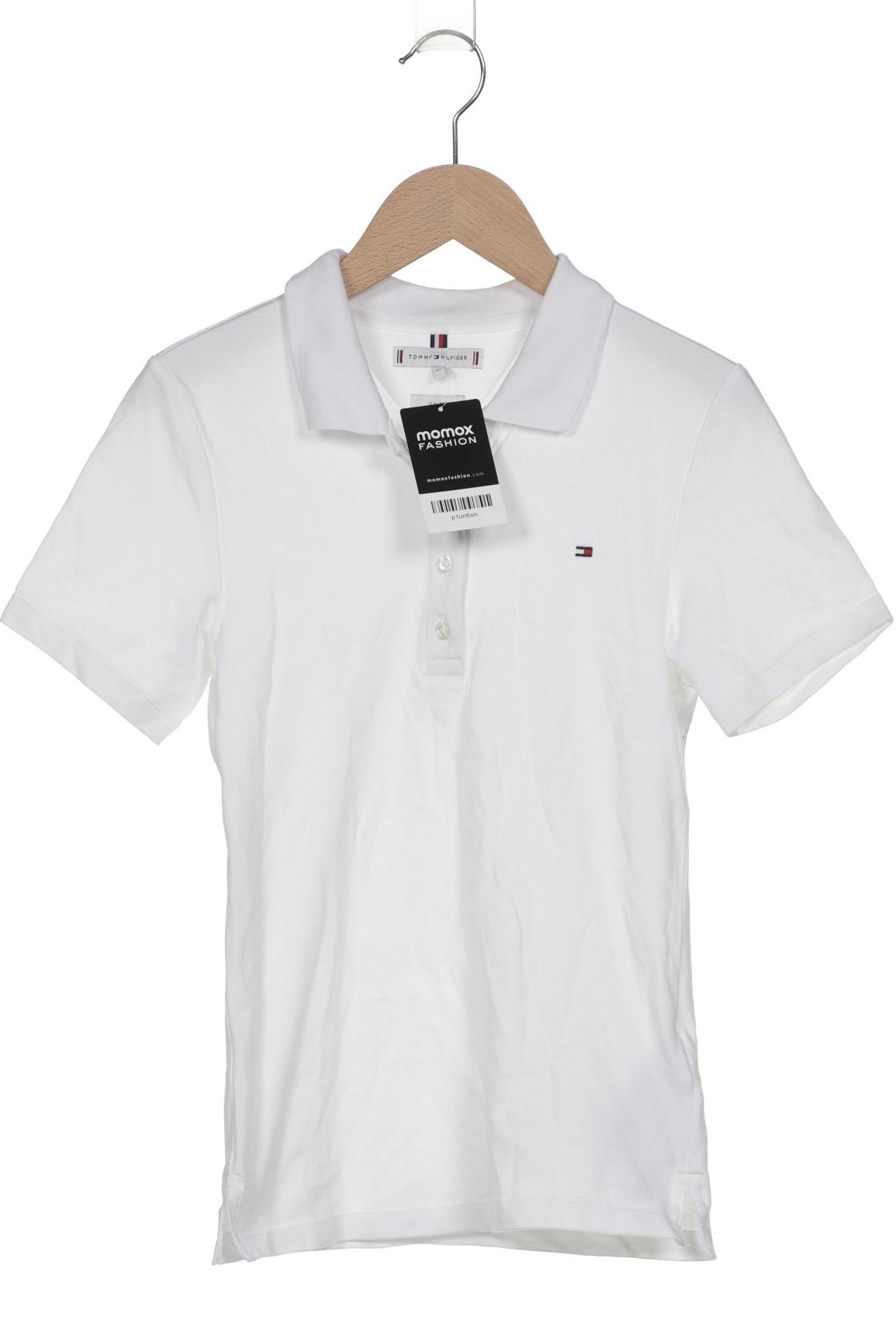 

Tommy Hilfiger Damen Poloshirt, weiß, Gr. 34