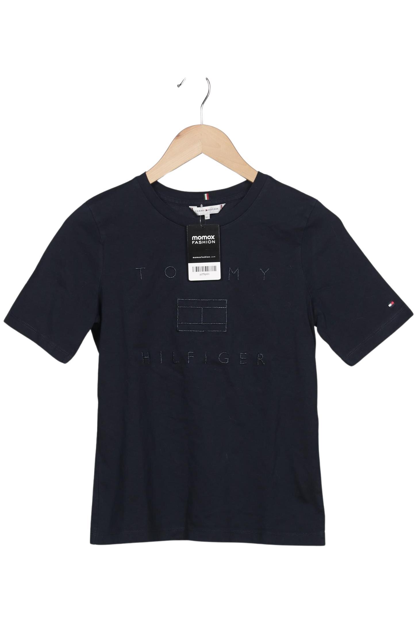 

Tommy Hilfiger Damen T-Shirt, marineblau, Gr. 34