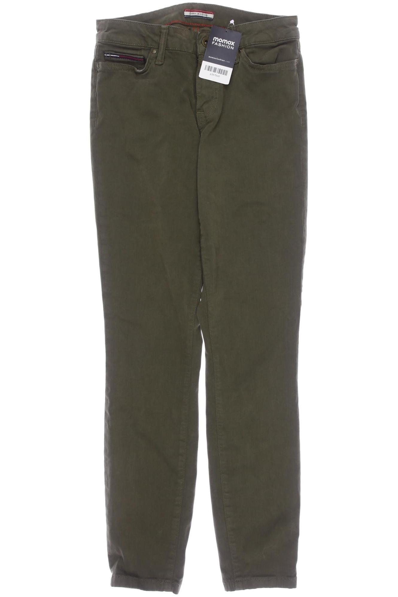 

Tommy Hilfiger Damen Stoffhose, grün, Gr. 00