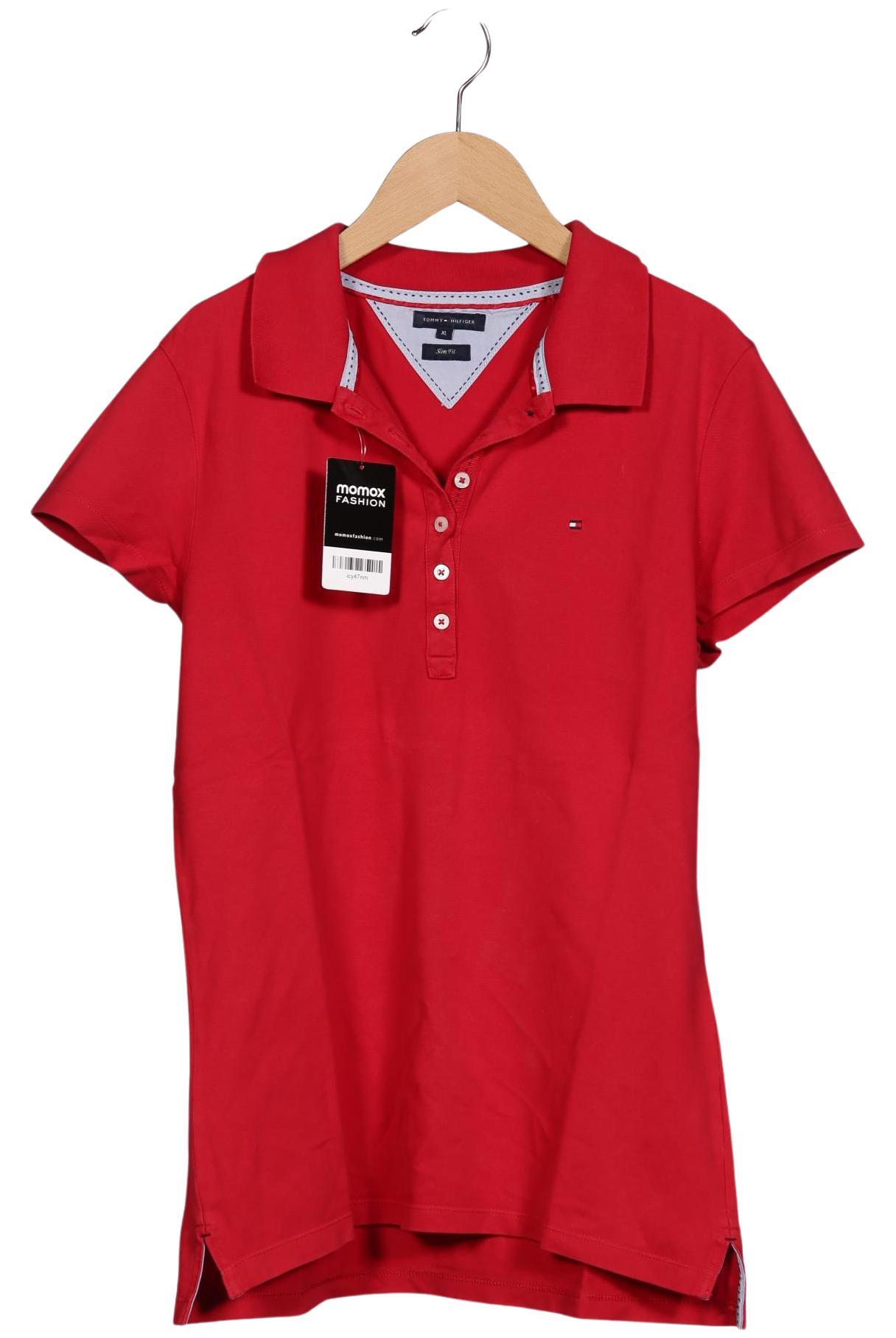 

Tommy Hilfiger Damen Poloshirt, rot, Gr. 44
