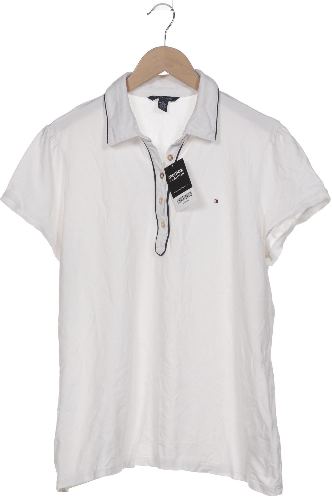 

Tommy Hilfiger Damen Poloshirt, weiß, Gr. 46
