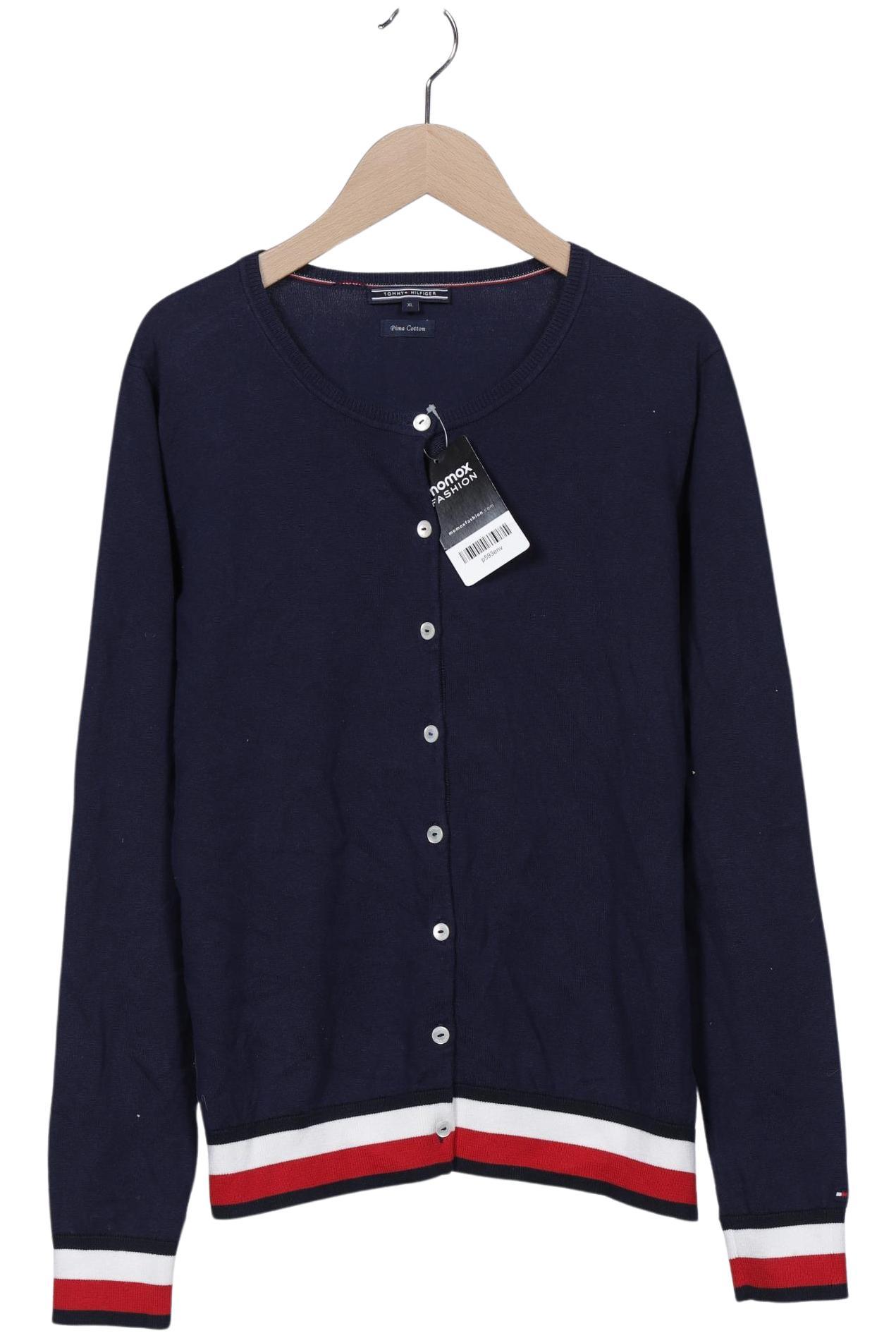 

Tommy Hilfiger Damen Strickjacke, marineblau, Gr. 44