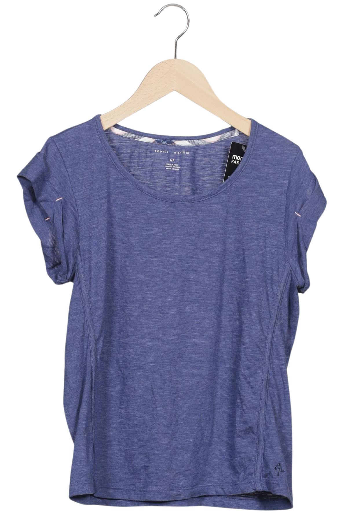 

Tommy Hilfiger Damen T-Shirt, blau, Gr. 36