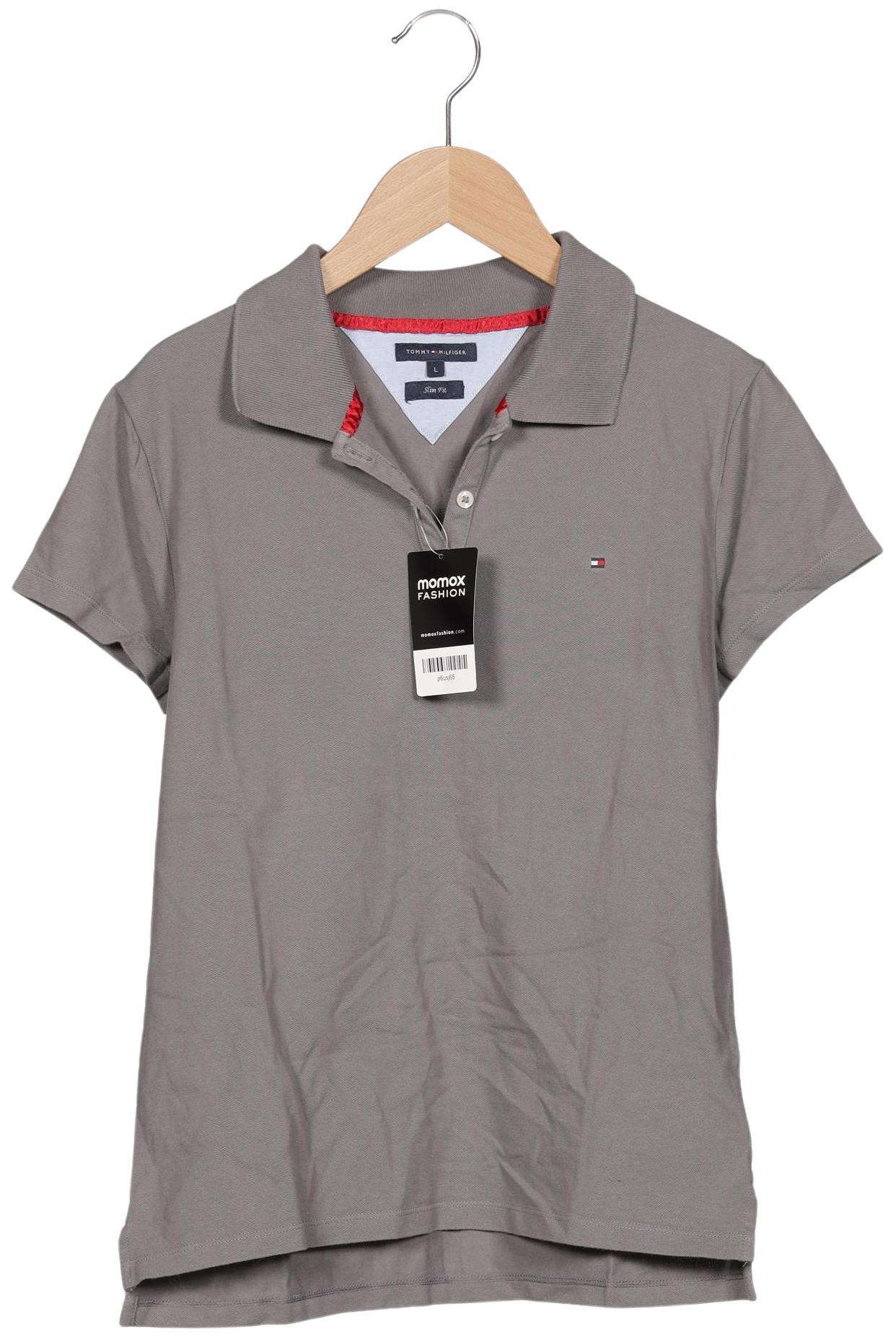 

Tommy Hilfiger Damen Poloshirt, grau, Gr. 42
