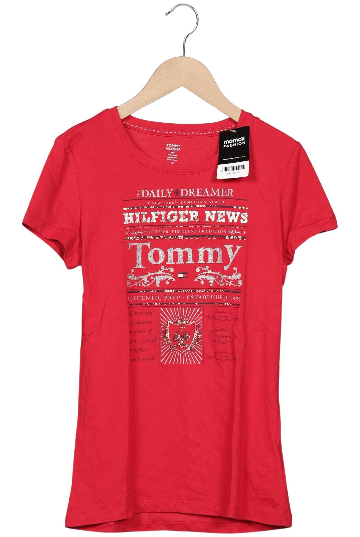 

Tommy Hilfiger Damen T-Shirt, rot, Gr. 36