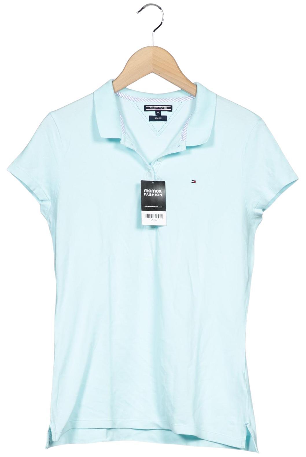 

Tommy Hilfiger Damen T-Shirt, hellblau, Gr. 46