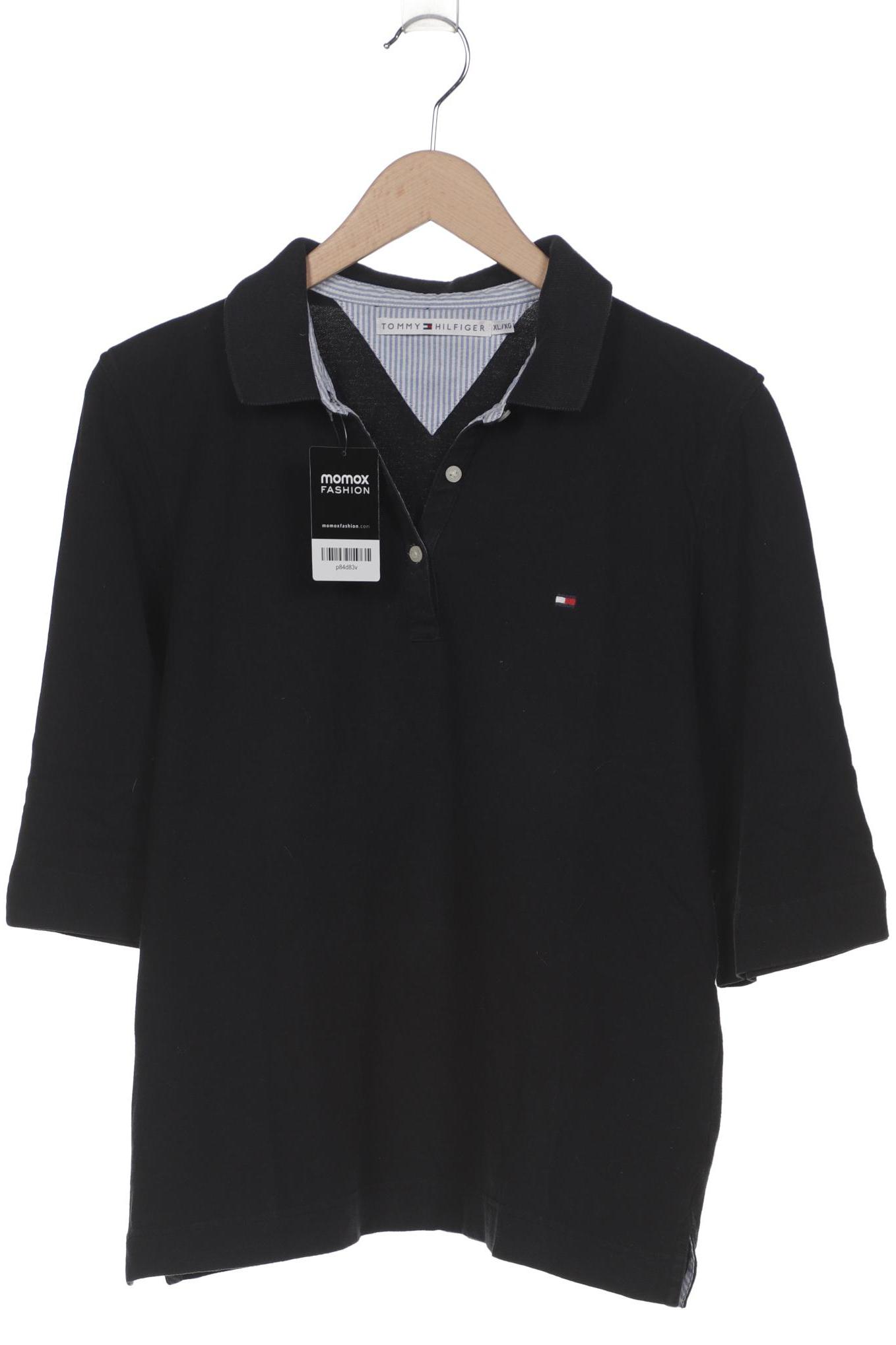 

Tommy Hilfiger Damen Poloshirt, schwarz, Gr. 44