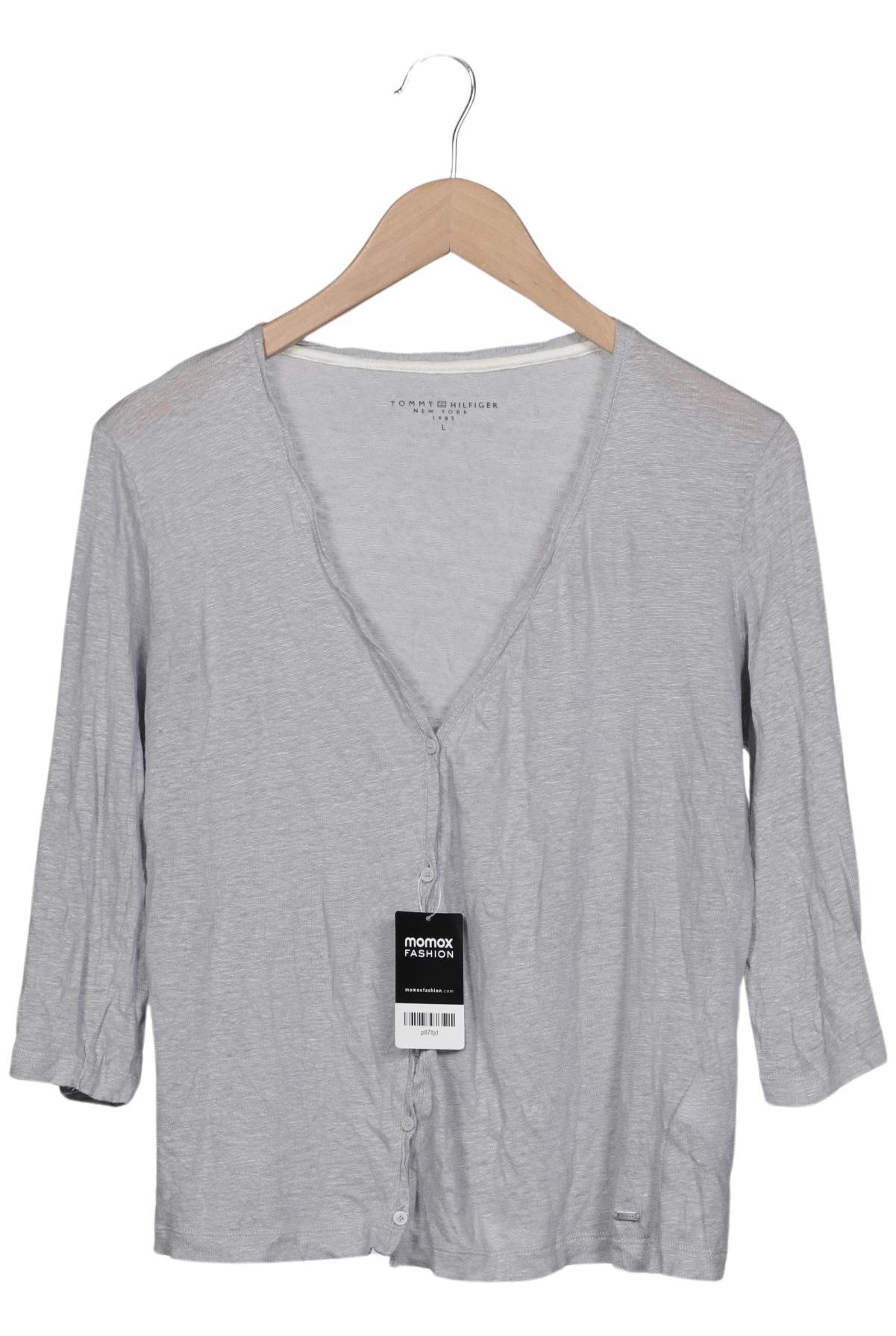 

Tommy Hilfiger Damen Strickjacke, grau, Gr. 42