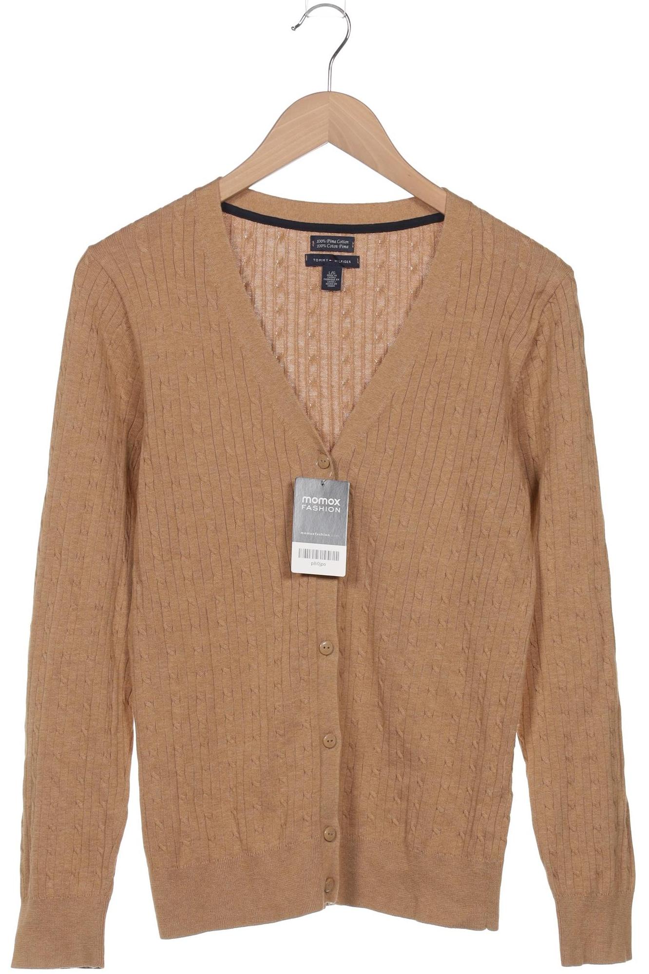 

Tommy Hilfiger Damen Strickjacke, beige, Gr. 42