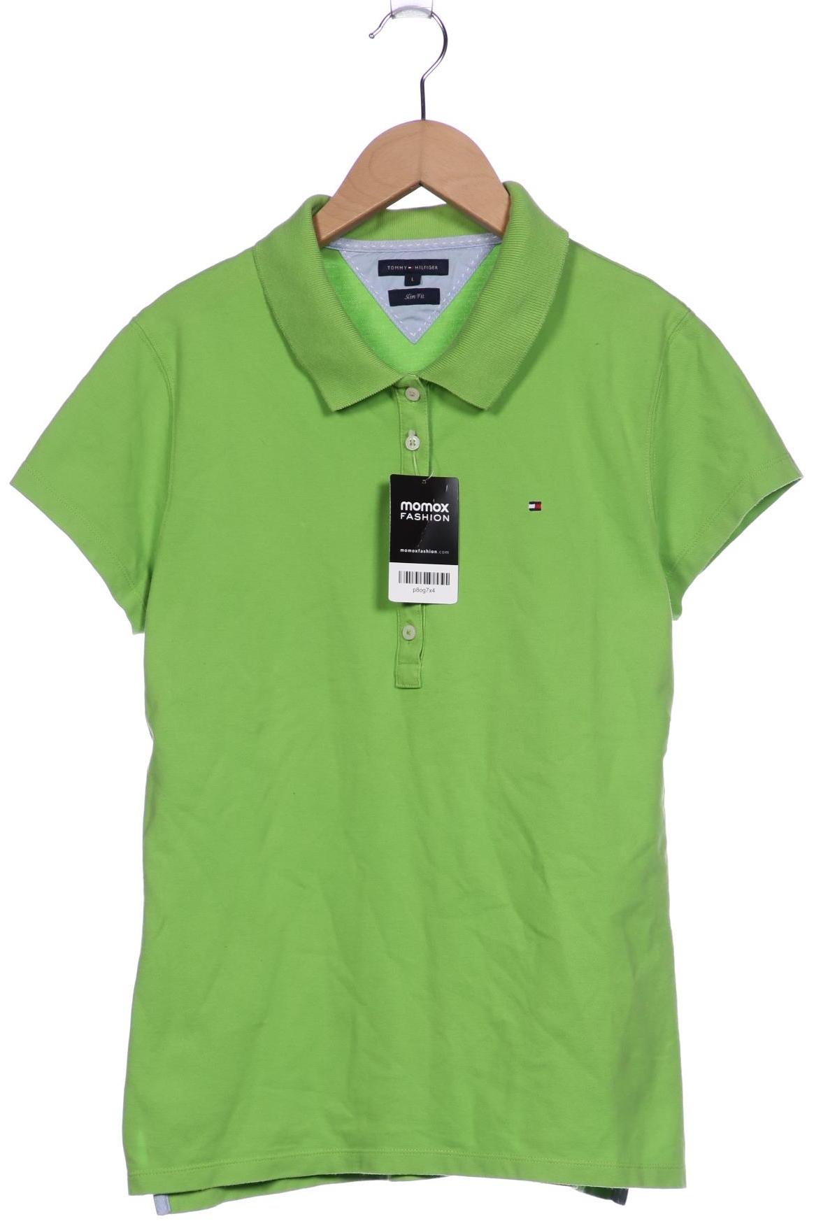 

Tommy Hilfiger Damen Poloshirt, hellgrün, Gr. 42