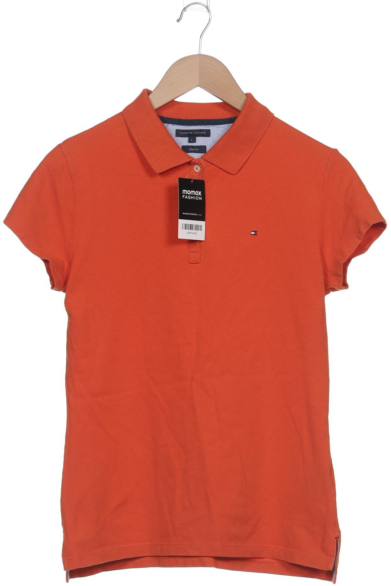 

Tommy Hilfiger Damen Poloshirt, orange, Gr. 42