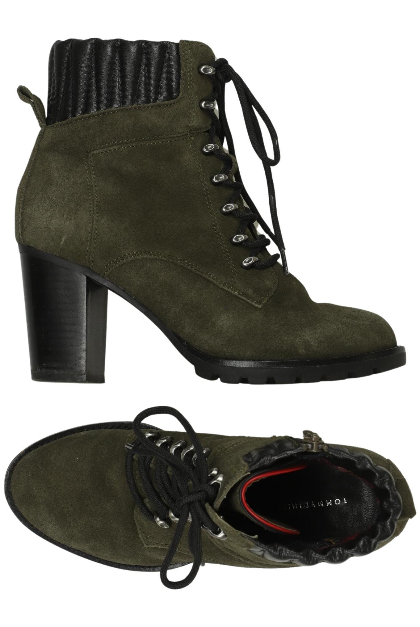 

Tommy Hilfiger Damen Stiefelette, grün, Gr. 38