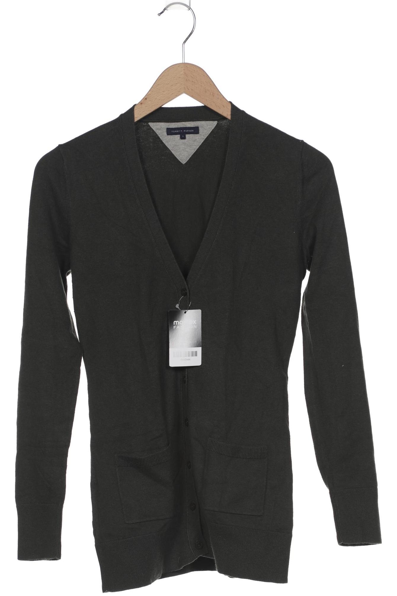 

Tommy Hilfiger Damen Strickjacke, grün, Gr. 36