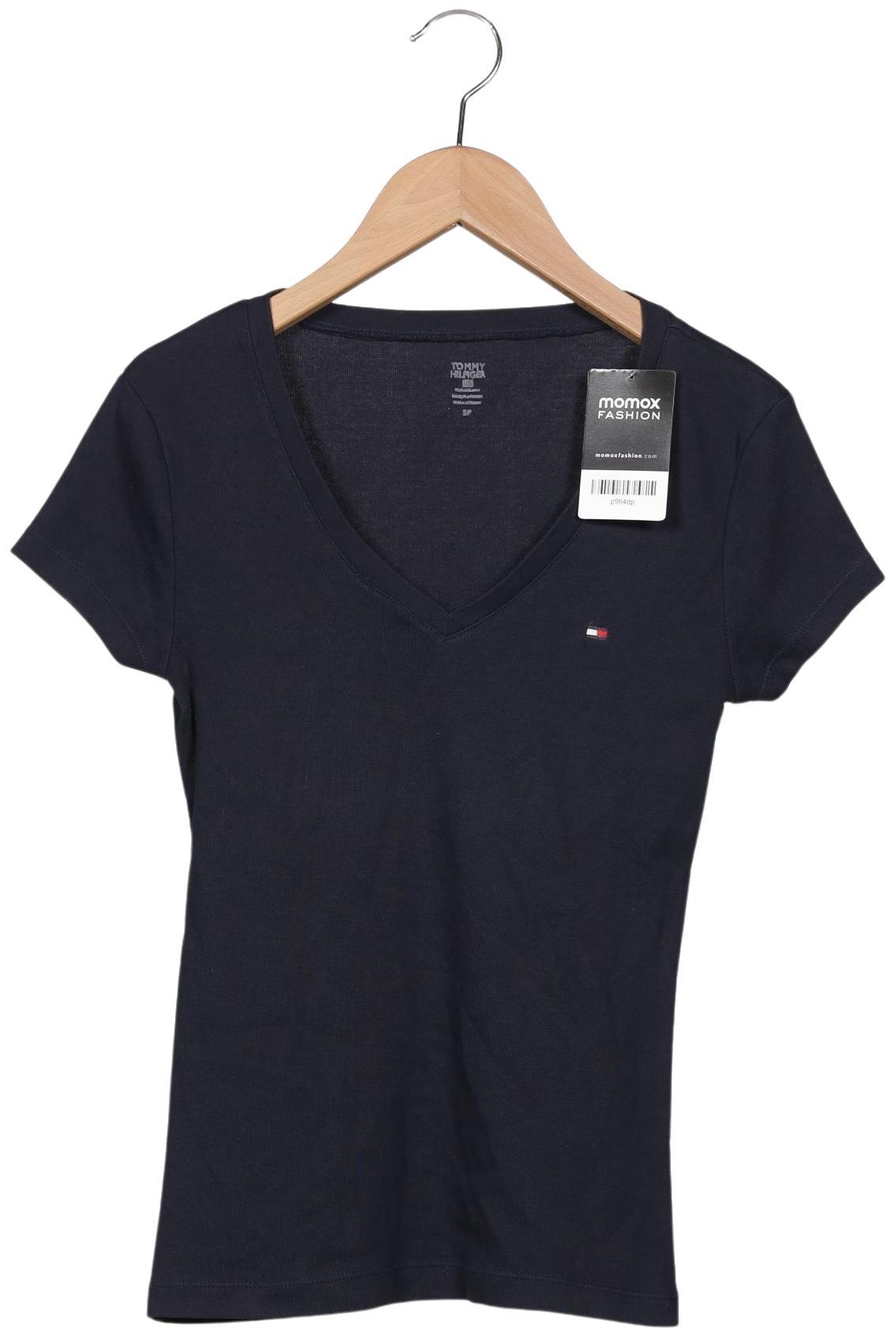

Tommy Hilfiger Damen T-Shirt, marineblau, Gr. 36
