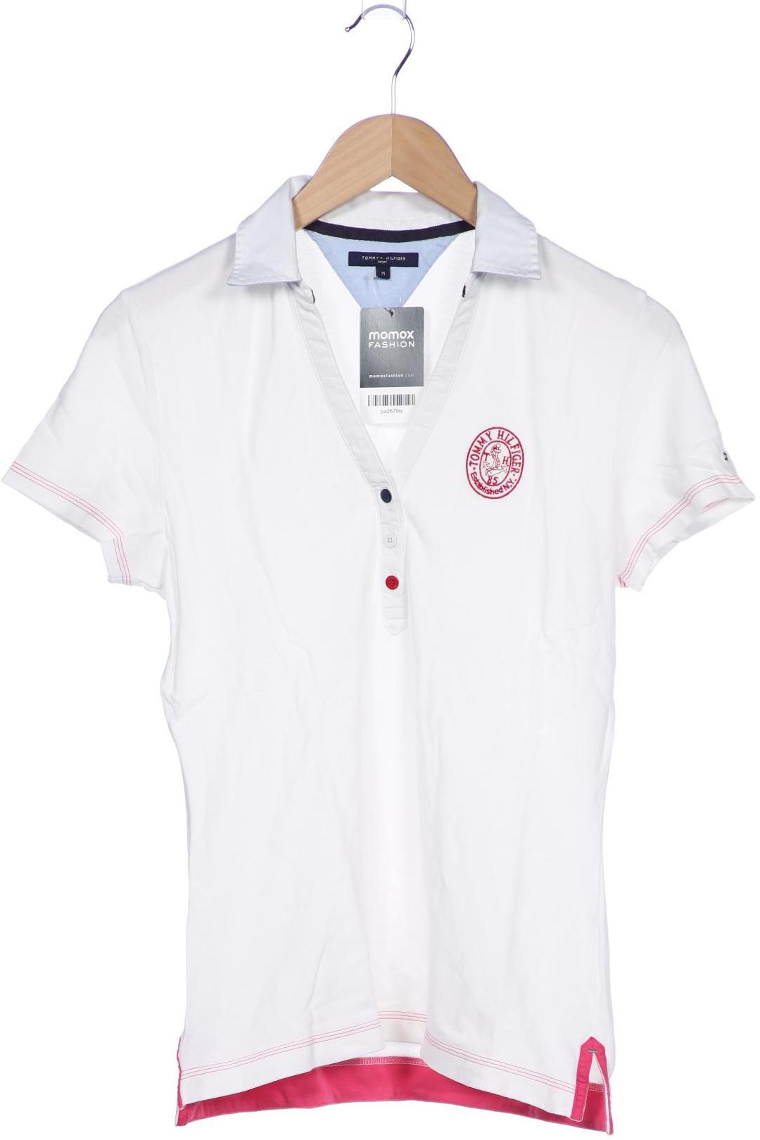 

Tommy Hilfiger Damen Poloshirt, weiß, Gr. 38