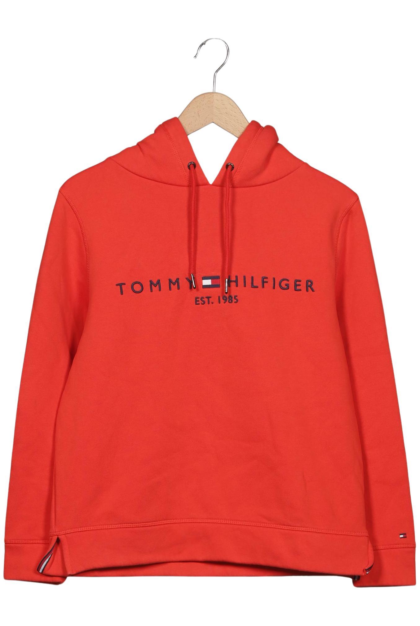 

Tommy Hilfiger Damen Kapuzenpullover, rot, Gr. 34