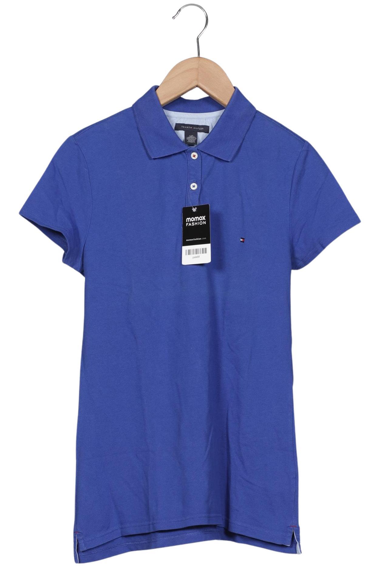 

Tommy Hilfiger Damen Poloshirt, blau, Gr. 36