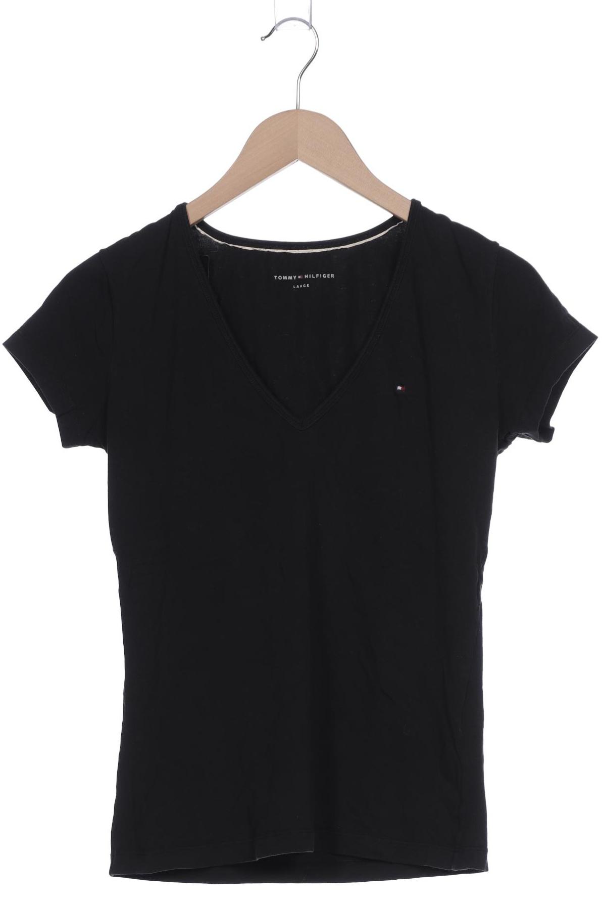 

Tommy Hilfiger Damen T-Shirt, schwarz, Gr. 42