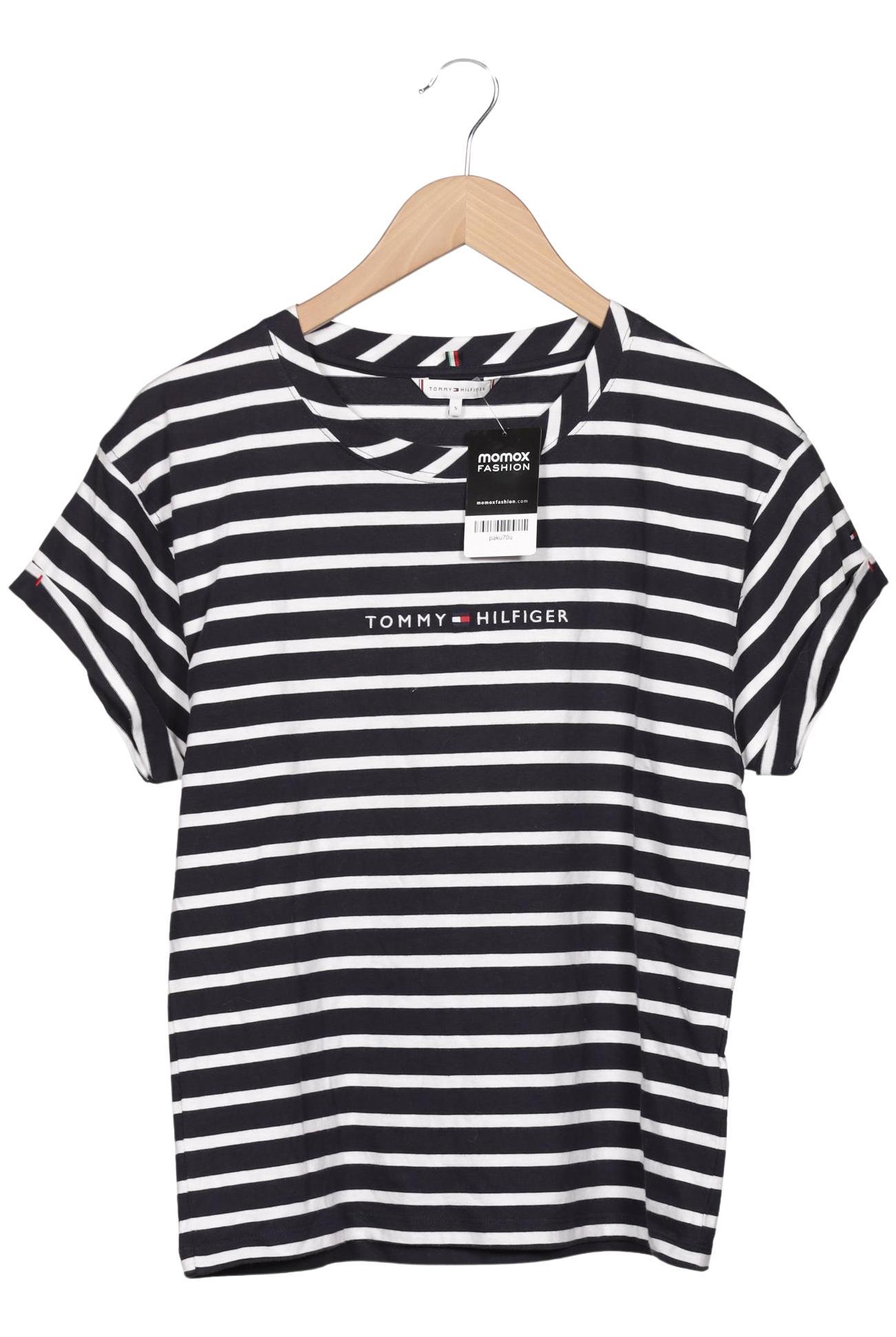 

Tommy Hilfiger Damen T-Shirt, marineblau, Gr. 36