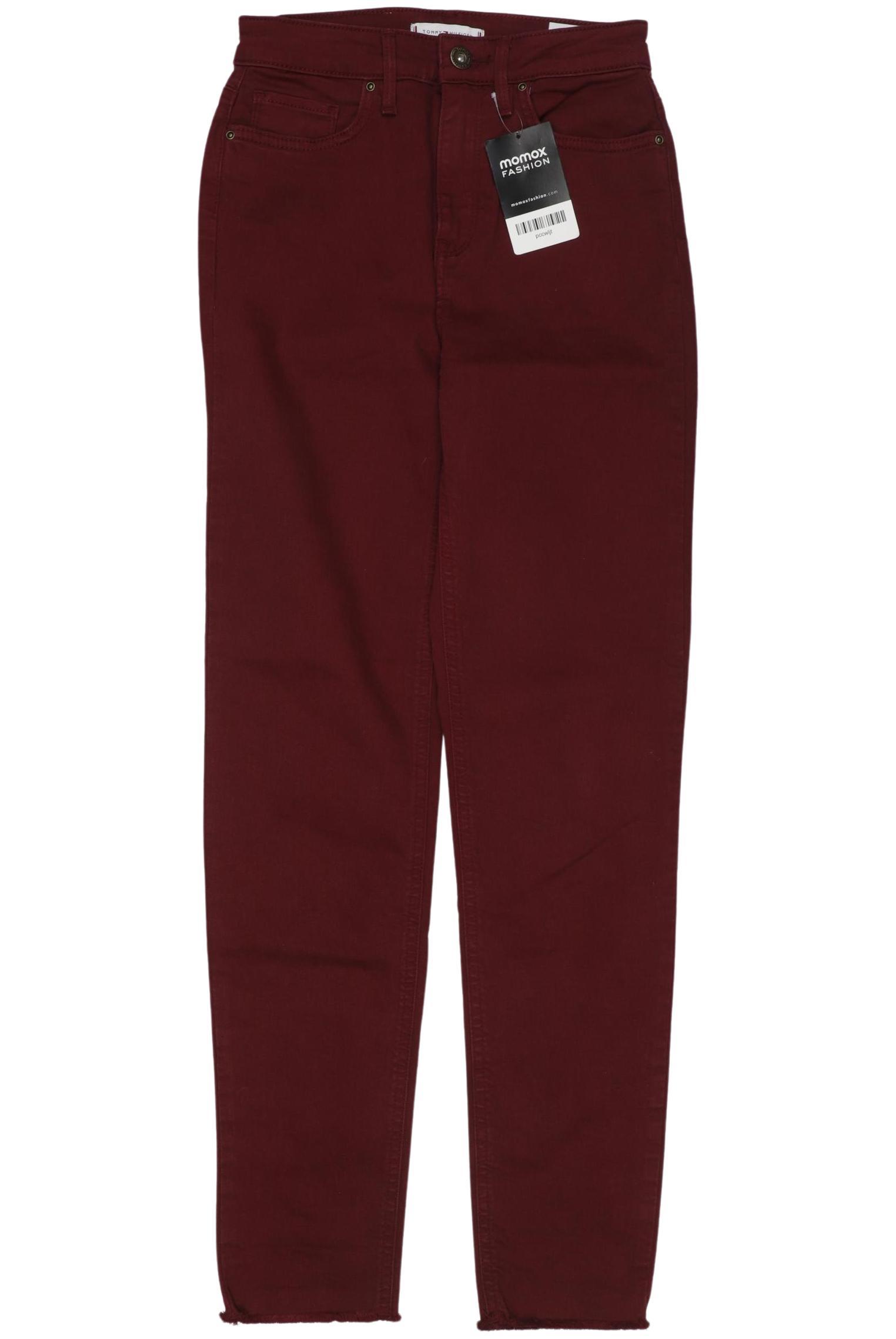 

Tommy Hilfiger Damen Jeans, bordeaux, Gr. 25