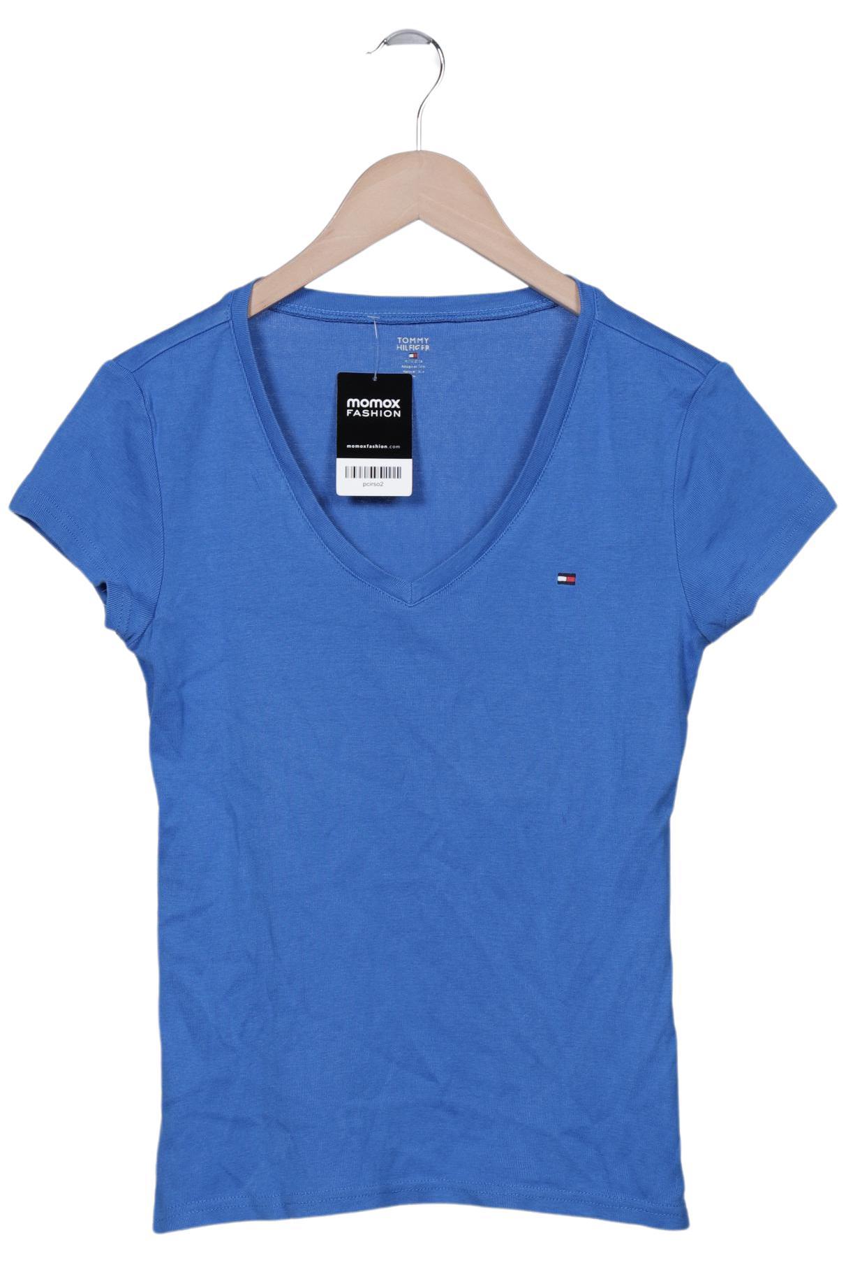 

Tommy Hilfiger Damen T-Shirt, blau, Gr. 38
