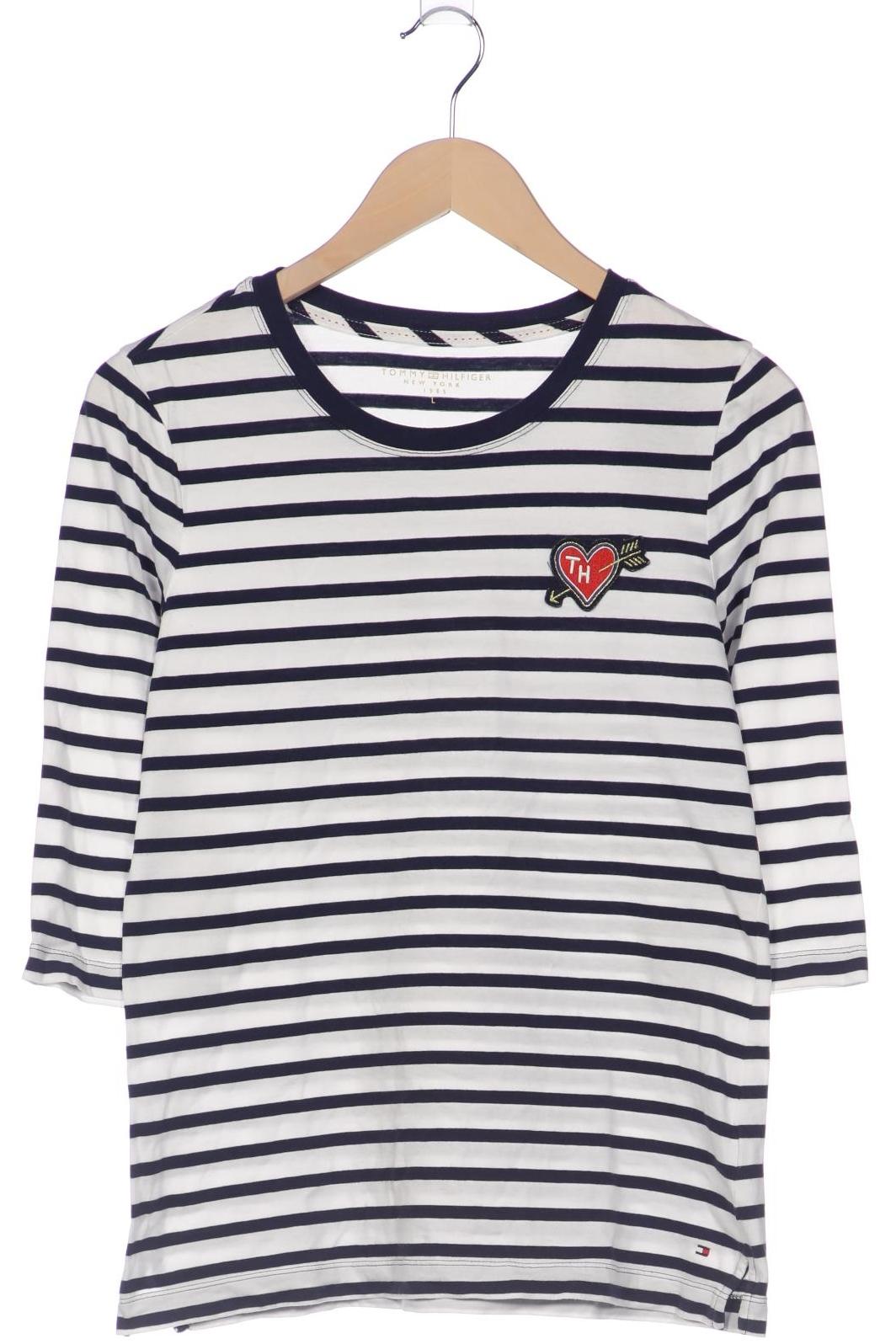 

Tommy Hilfiger Damen Langarmshirt, marineblau, Gr. 42