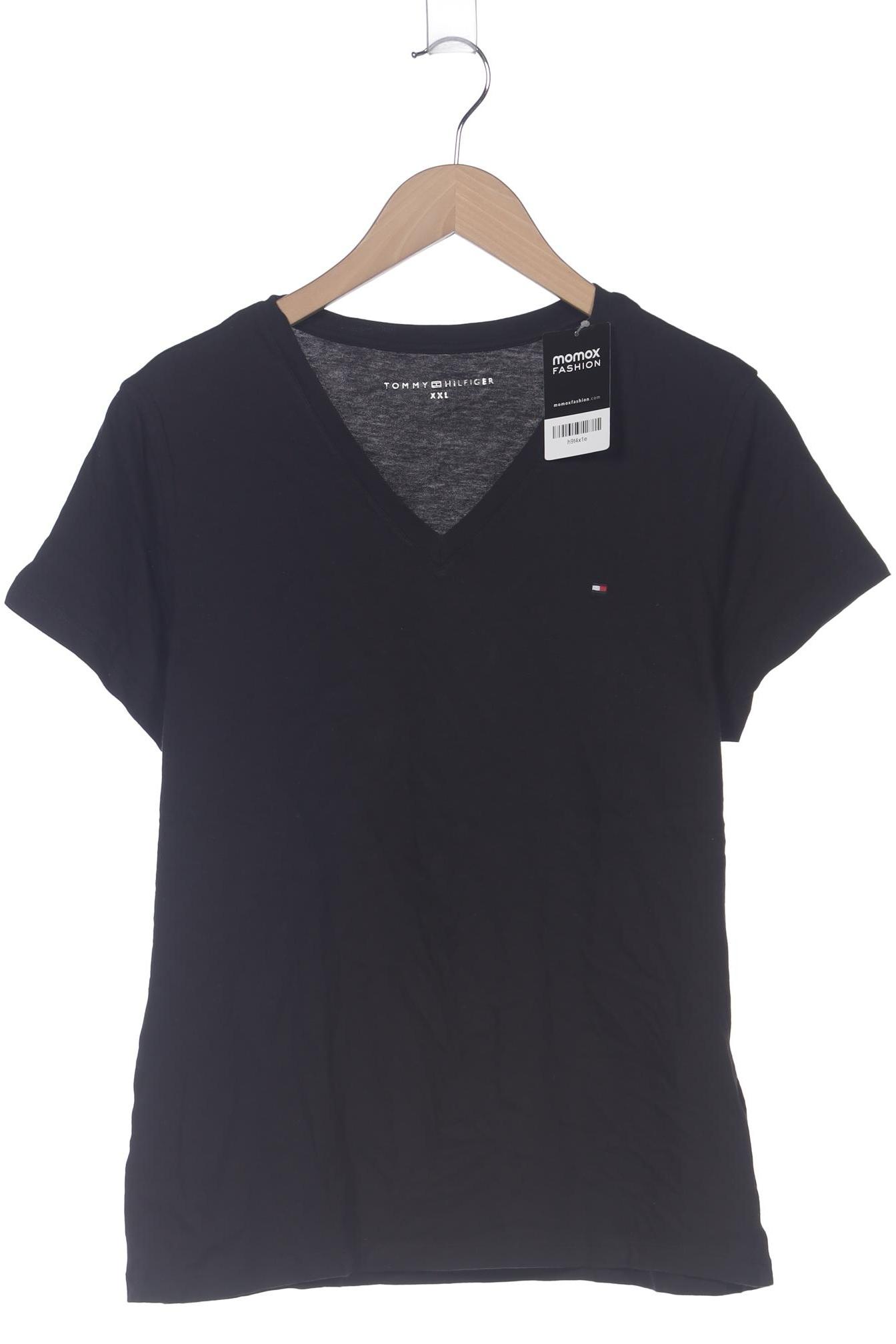 

Tommy Hilfiger Damen T-Shirt, schwarz, Gr. 46