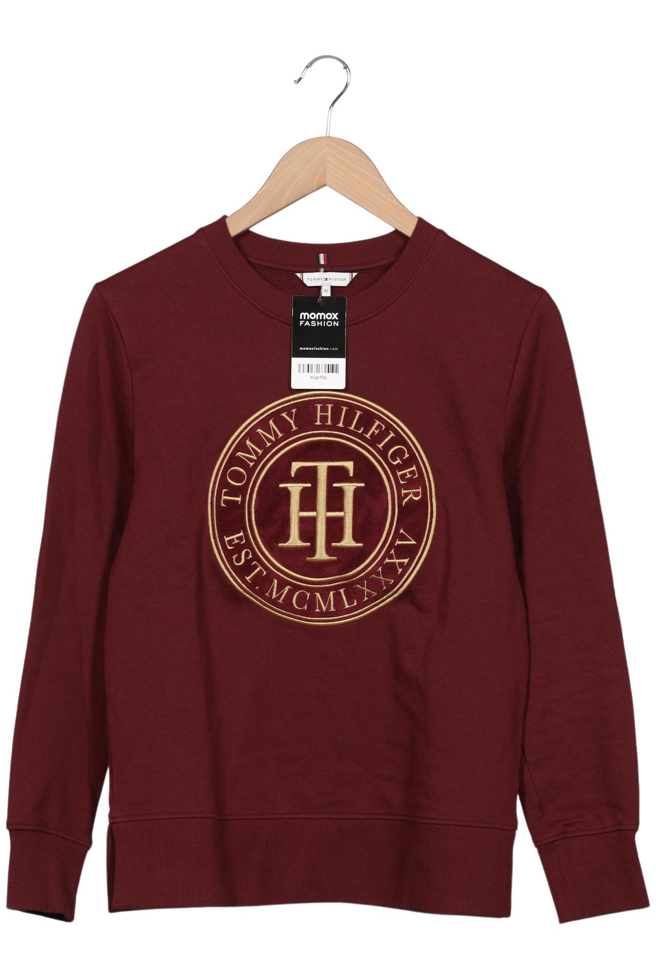

Tommy Hilfiger Damen Sweatshirt, bordeaux, Gr. 34