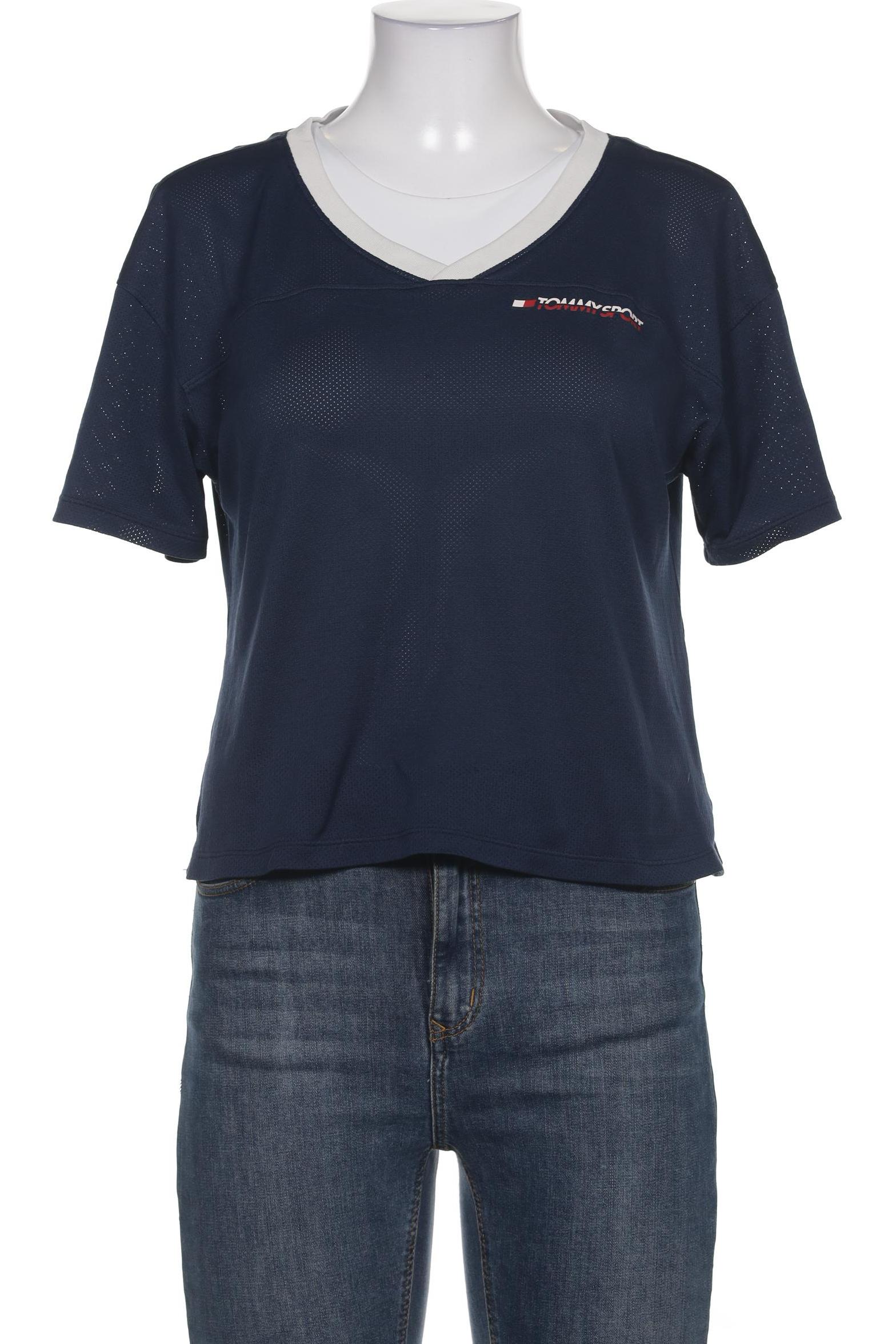 

Tommy Hilfiger Damen T-Shirt, marineblau, Gr. 36