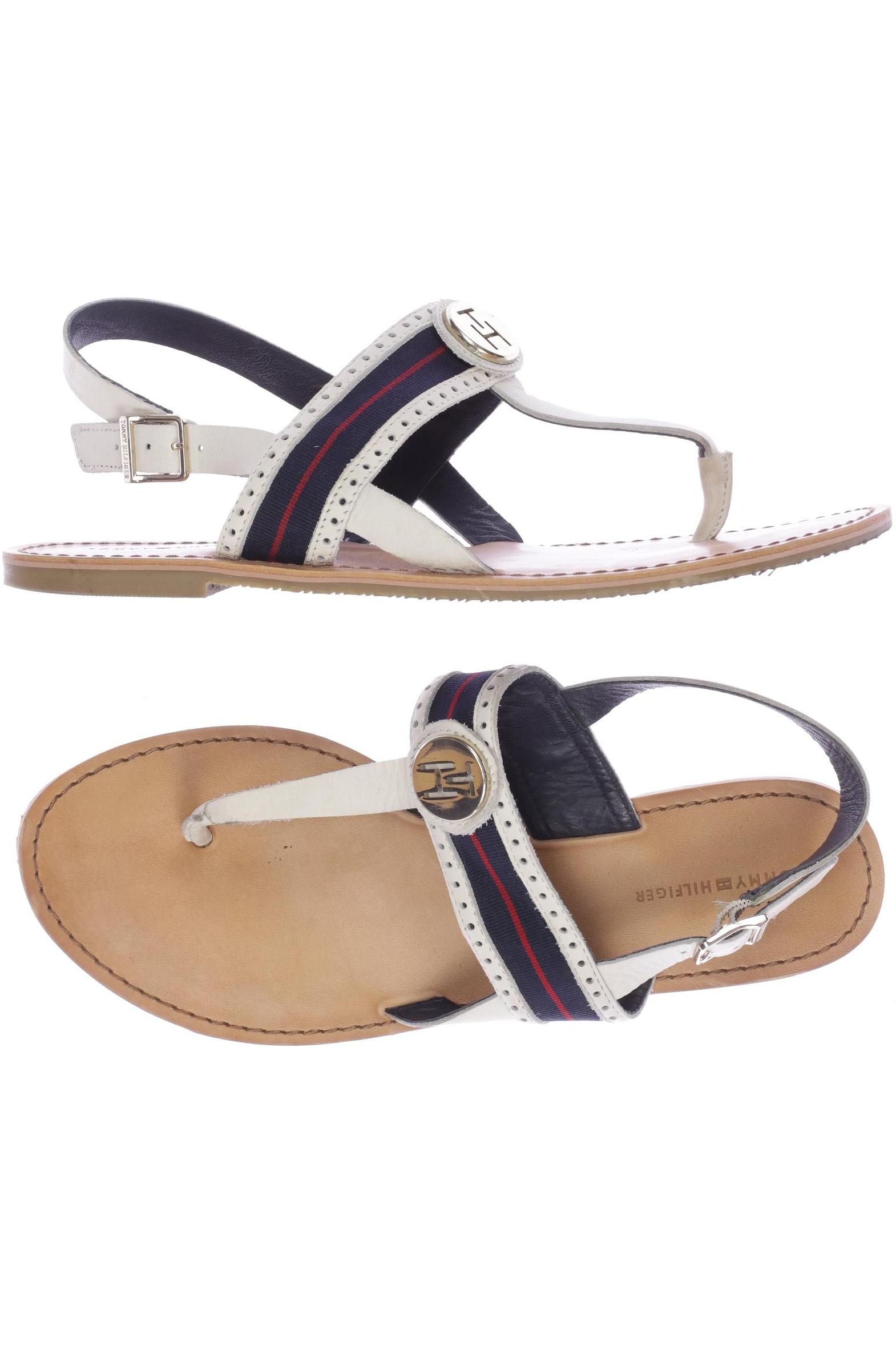 

Tommy Hilfiger Damen Sandale, cremeweiß, Gr. 39.5