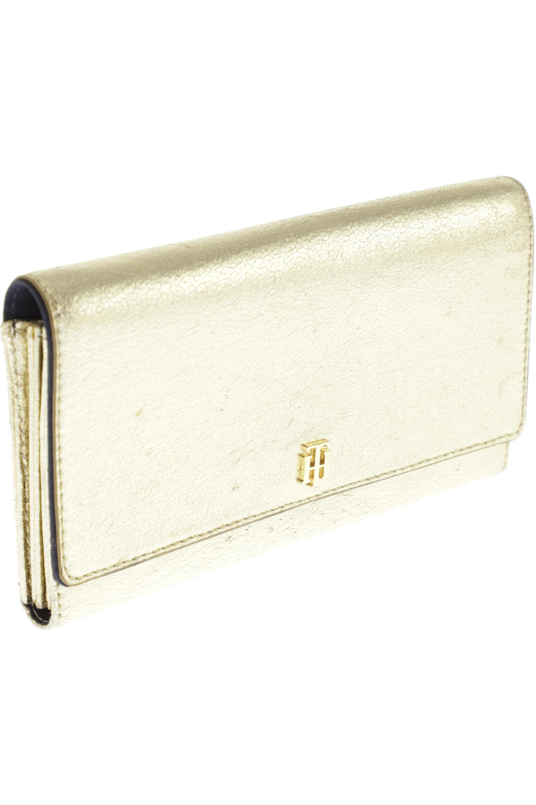 

Tommy Hilfiger Damen Portemonnaie, gold, Gr.