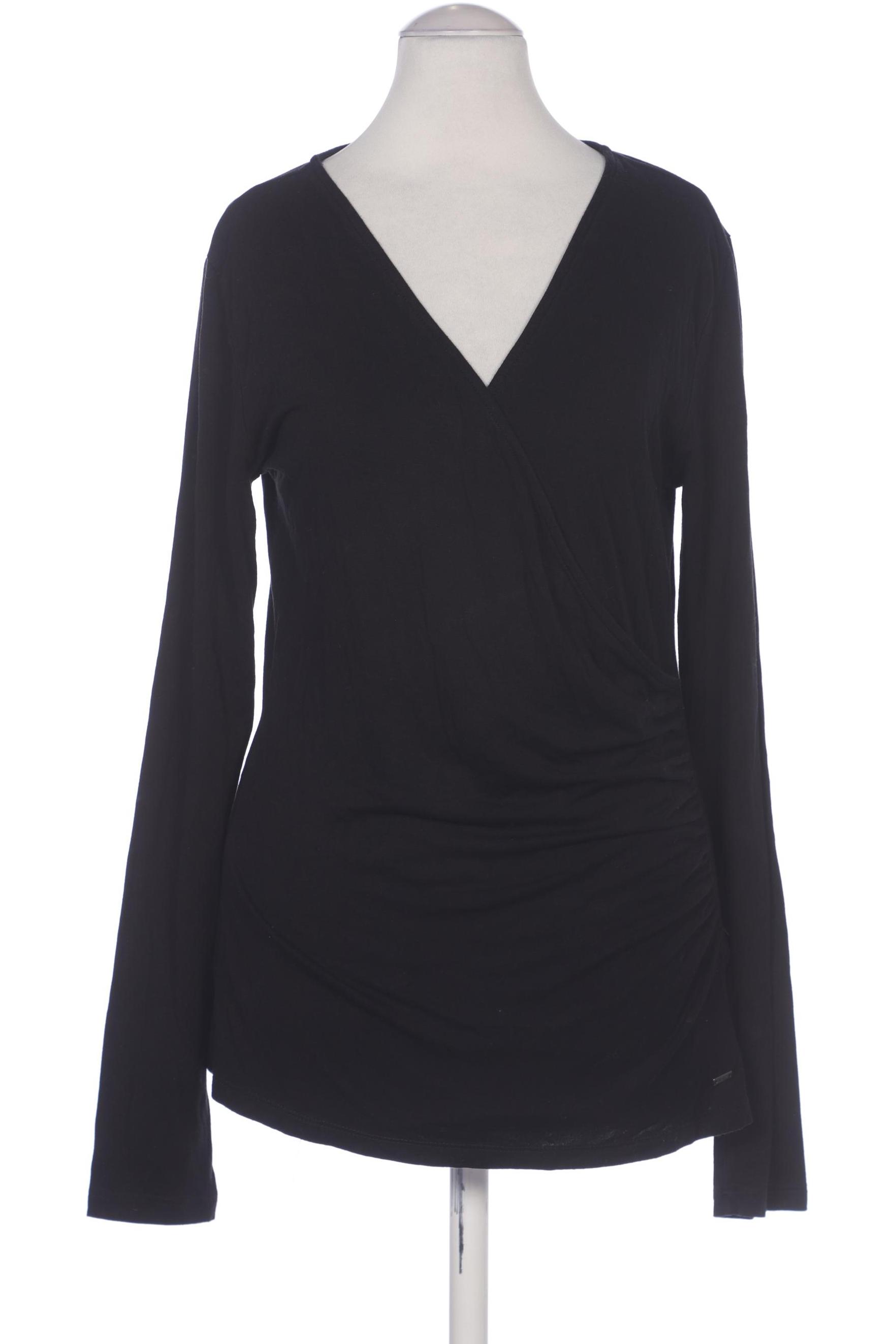 

Tommy Hilfiger Damen Langarmshirt, schwarz, Gr. 36