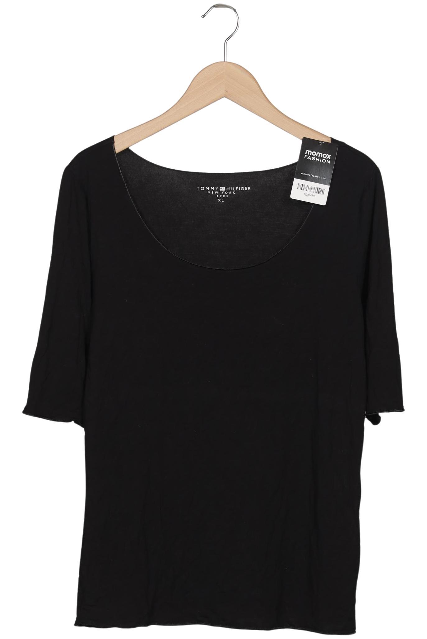 

Tommy Hilfiger Damen T-Shirt, schwarz, Gr. 44
