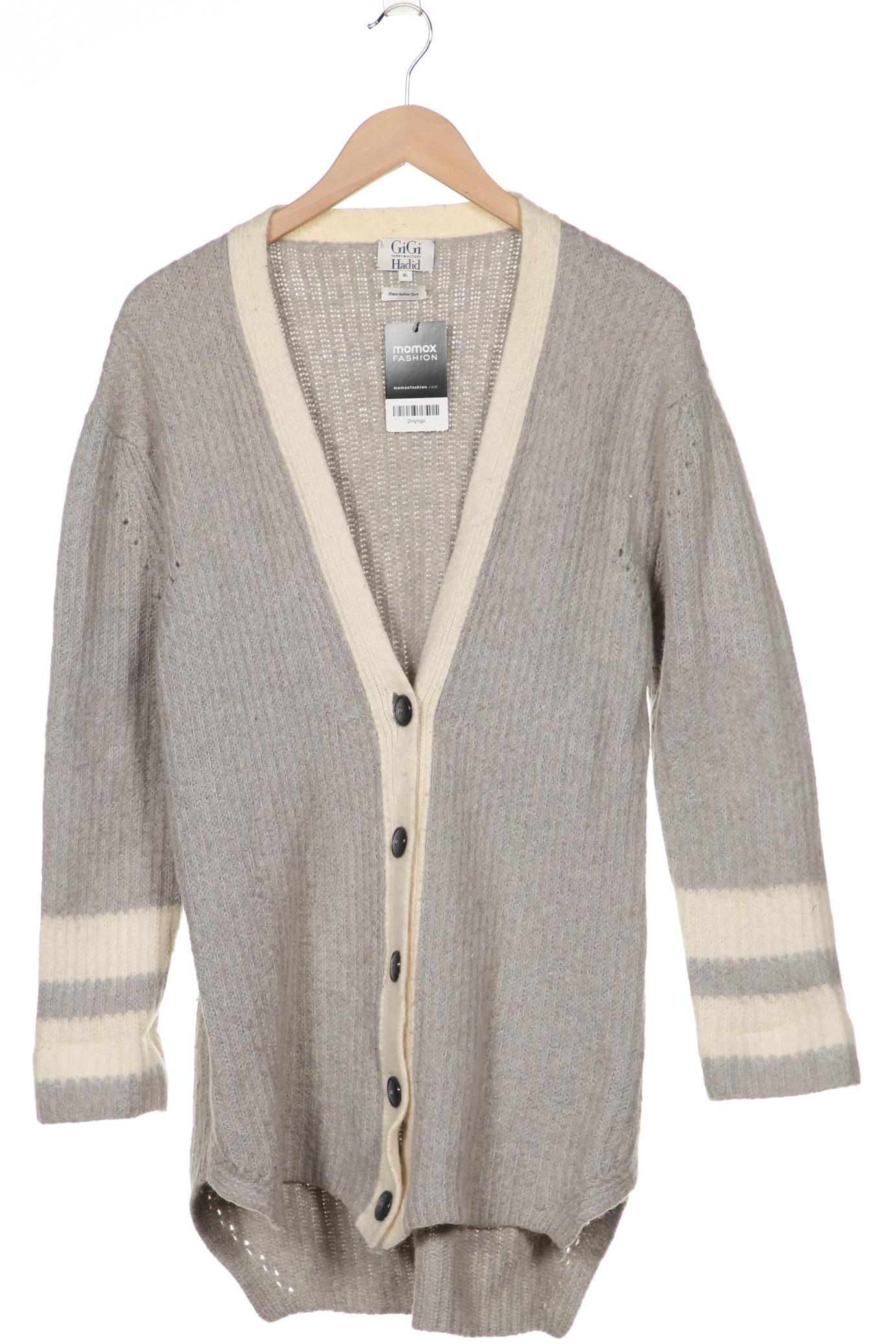 

Tommy Hilfiger Damen Strickjacke, grau, Gr. 44