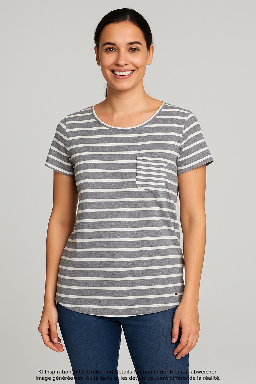 

Tommy Hilfiger Damen T-Shirt, mehrfarbig, Gr. 38