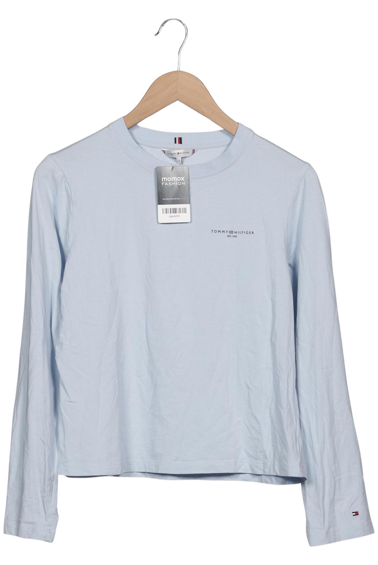 

Tommy Hilfiger Damen Langarmshirt, hellblau, Gr. 36