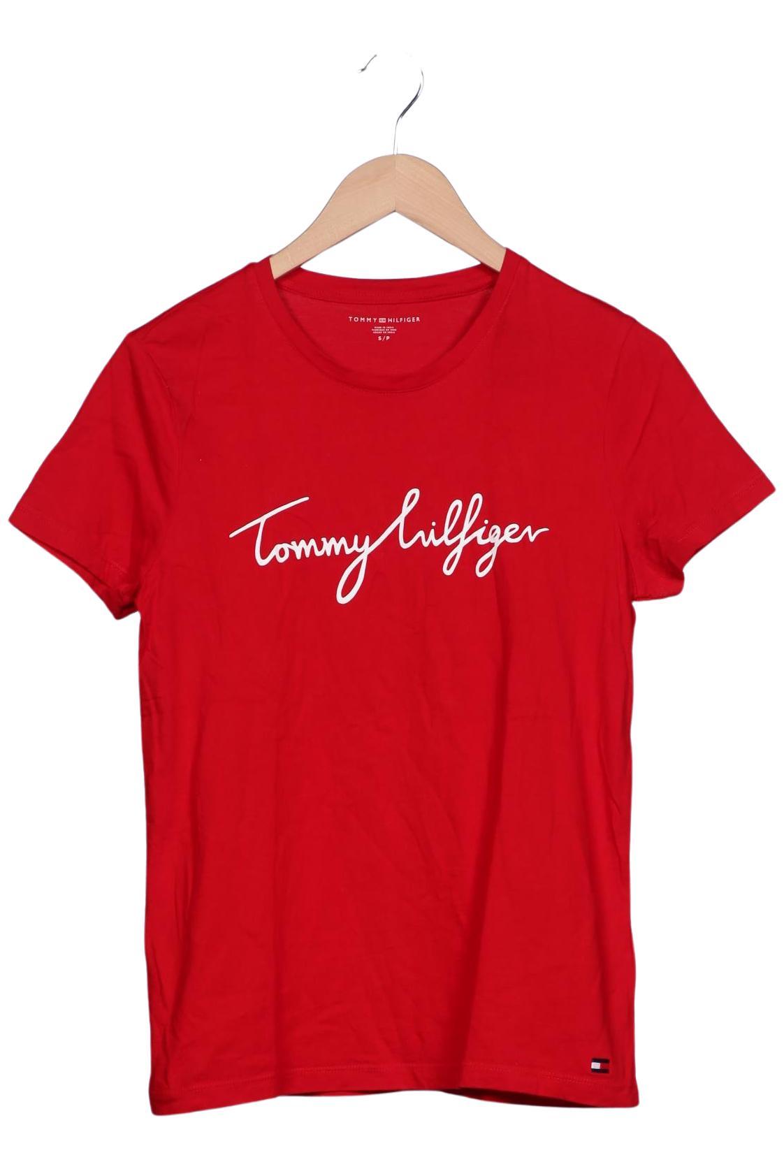 

Tommy Hilfiger Damen T-Shirt, rot, Gr. 36