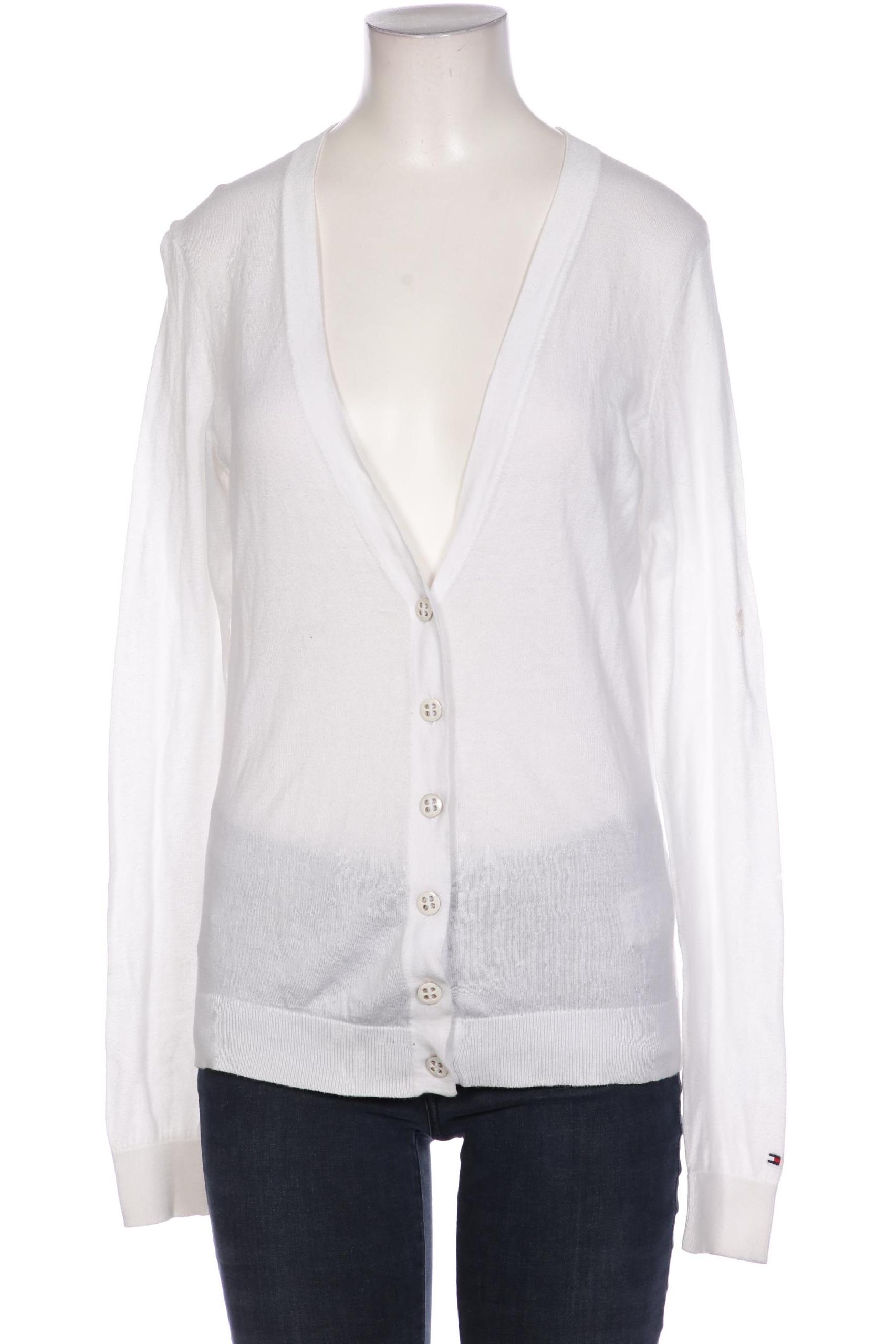

Tommy Hilfiger Damen Strickjacke, weiß, Gr. 36